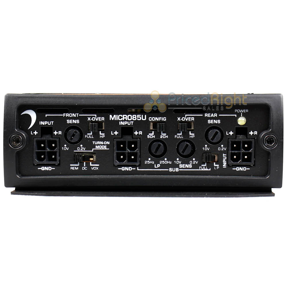Diamond Audio 5 Channel Full Range Digital Amplifier 1035 Watts Max MICRO85U