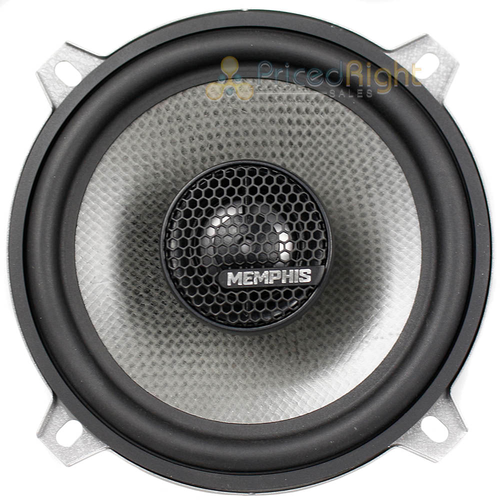 Memphis 5.25" 50 Watt Coaxial Speakers In Line Crossover Car Audio Tweeter MS52