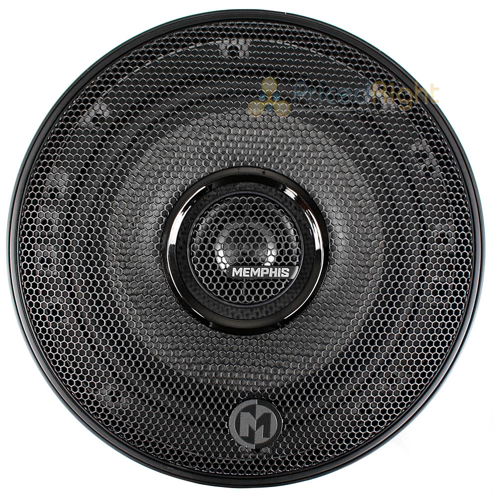 6.5" Convertible Coaxial Alloy Tweeters Crossover Speakers Memphis Audio MS60