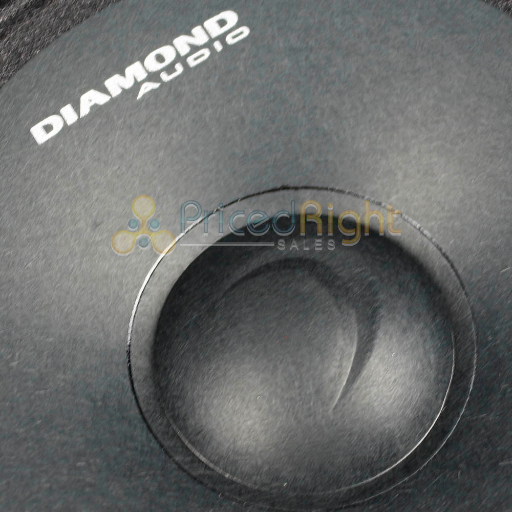 Diamond Audio 6.5" Mid Range Speakers 400 Watts Max 4 Ohm Car Audio MSPRO65 Pair