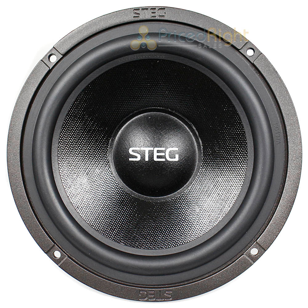 STEG 6.5" 2 Way Component Speaker System 4 Ohm Master Stroke Series MT650CII