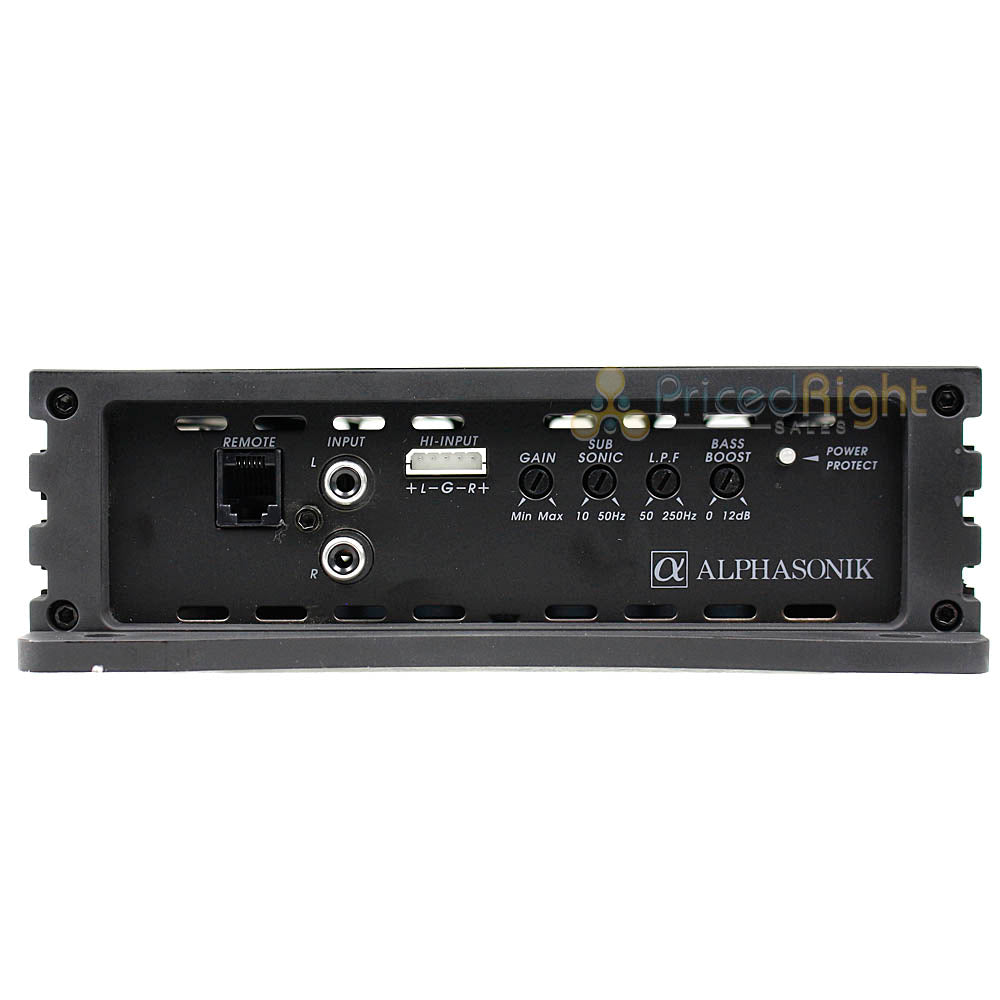 Alphasonik Monoblock Amplifier 4000 Watts Class D Amp Neuron Series NA4000D