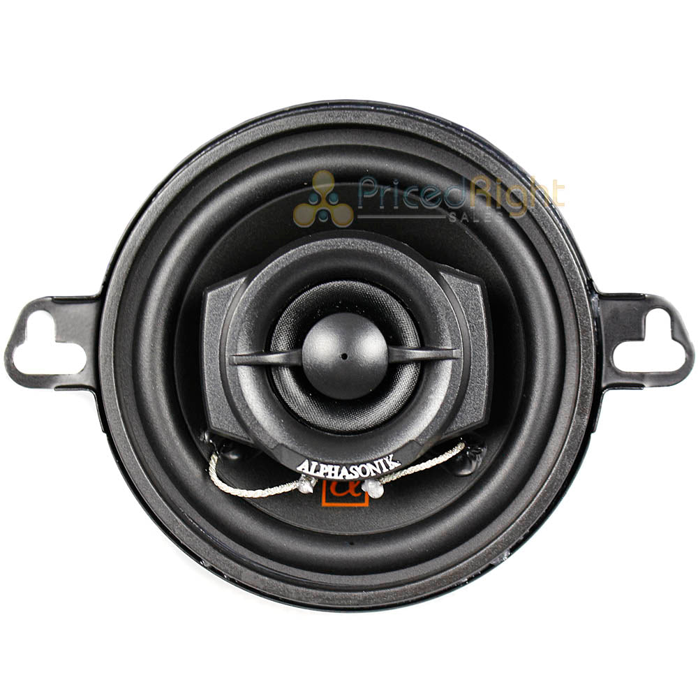 Alphasonik 3.5" Neuron Series 2 Way Full Range Speakers 90 Watt Max Pair NS35