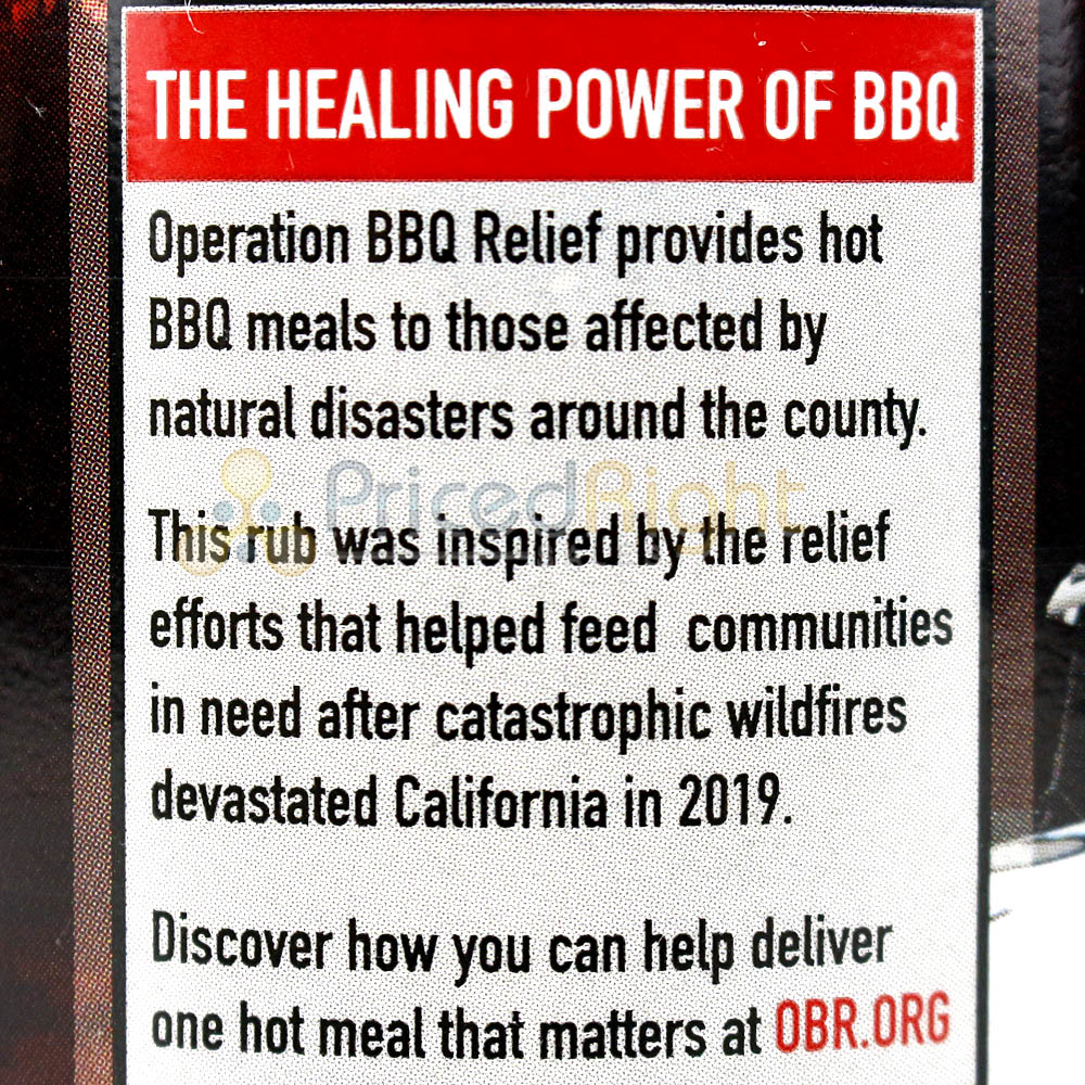 Santa Maria Steak Rub 11.1oz Award Winning California Blend Operation BBQ Relief
