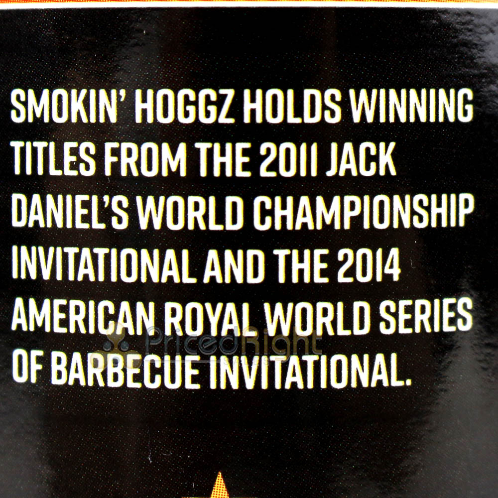 Smokin Hoggz BBQ Rib Rub Seasoning 12 Oz Award Winning Championship Recipe Blend