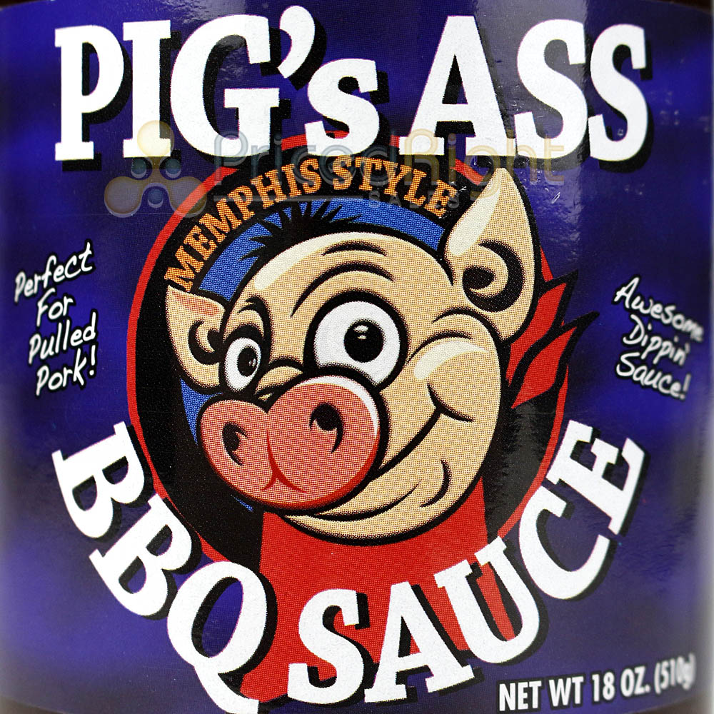 Pigs Ass Memphis Style Barbecue Sauce 18 Oz Competition Rated BBQ Recipe