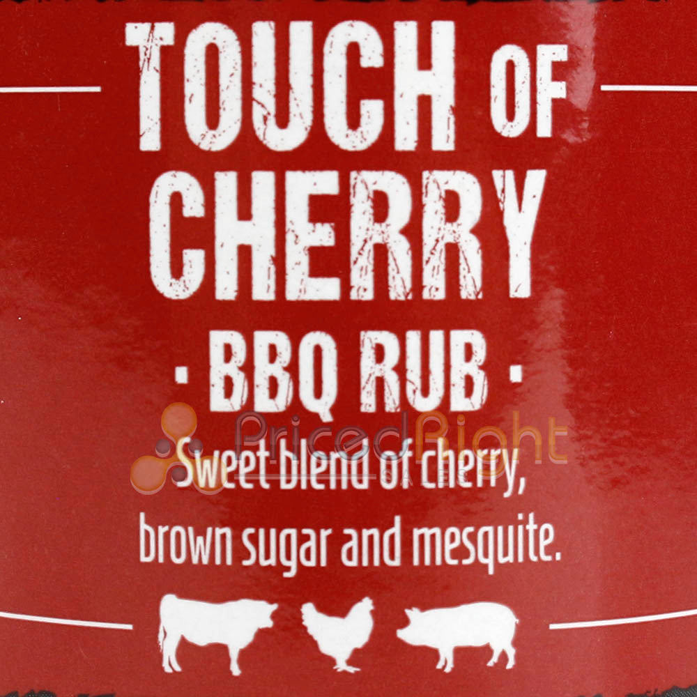 Three Little Pigs Kansas City Texas Beef Rub and Touch of Cherry Flavor Pack Set