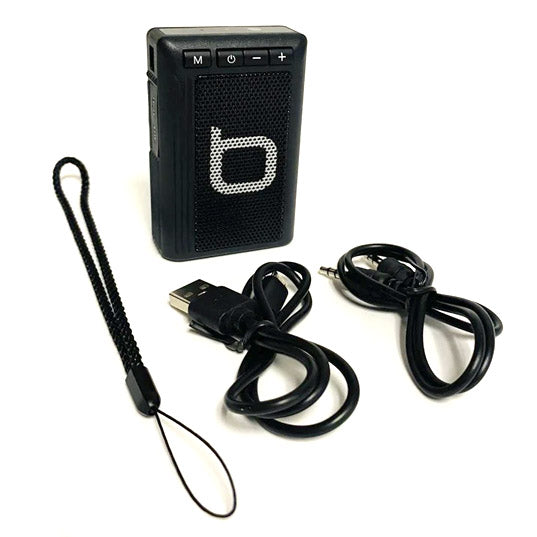 Bumpboxx Retro Pager Beeper Portable Bluetooth Speaker Black Original Color