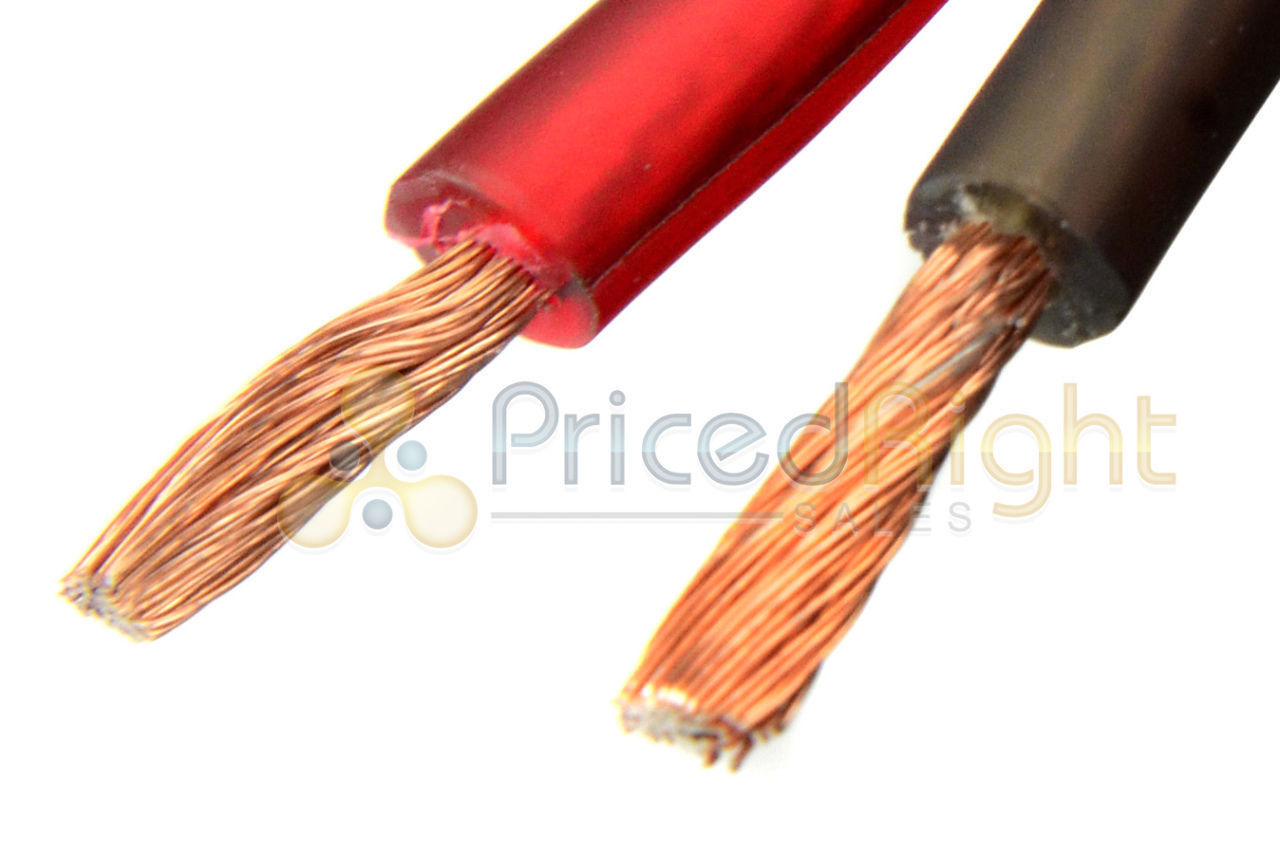 5 FT 10 Gauge Professional Gauge Speaker Wire / Cable Car Home Audio AWG