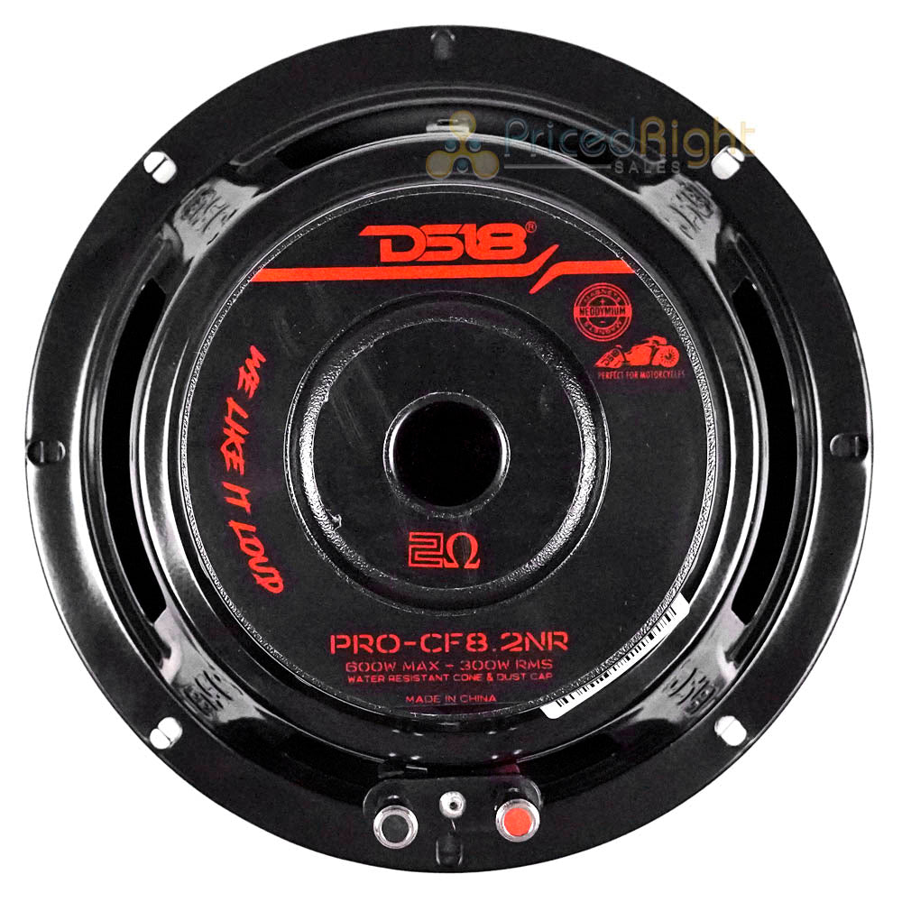 PRO 8" Mid-Bass Loudspeaker 500W Max 2 Ohm Carbon Fiber Neodymium PRO-CF8.2NR