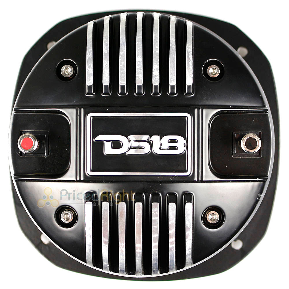 DS18 2" VC Compression Driver 8 Ohm Shallow Mount Aluminum Horn Black PRO-DKH1S