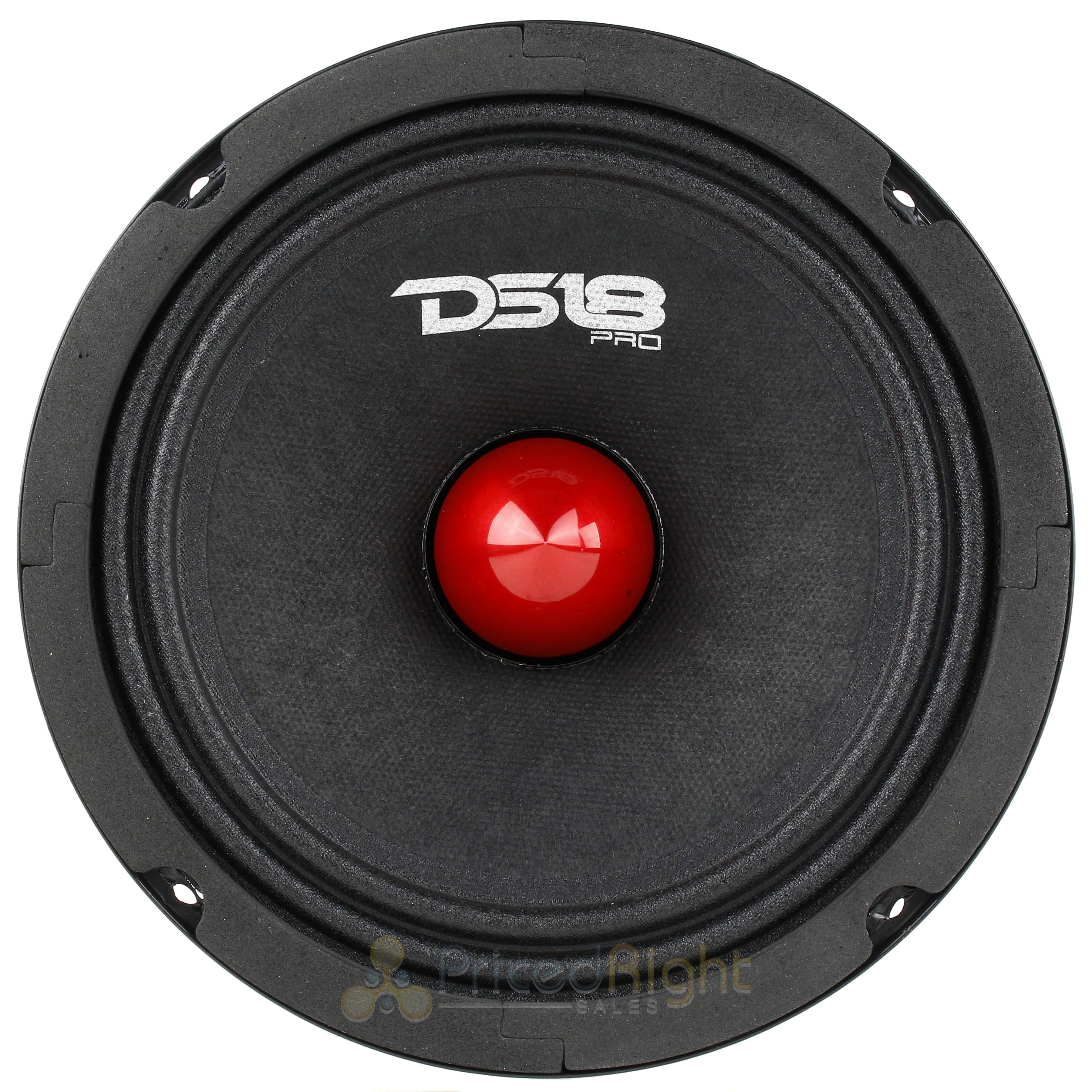 4 DS18 PRO-GM6B 6.5" Midrange Bullet Speakers 480 Watts Max Power 8 Ohm Speaker