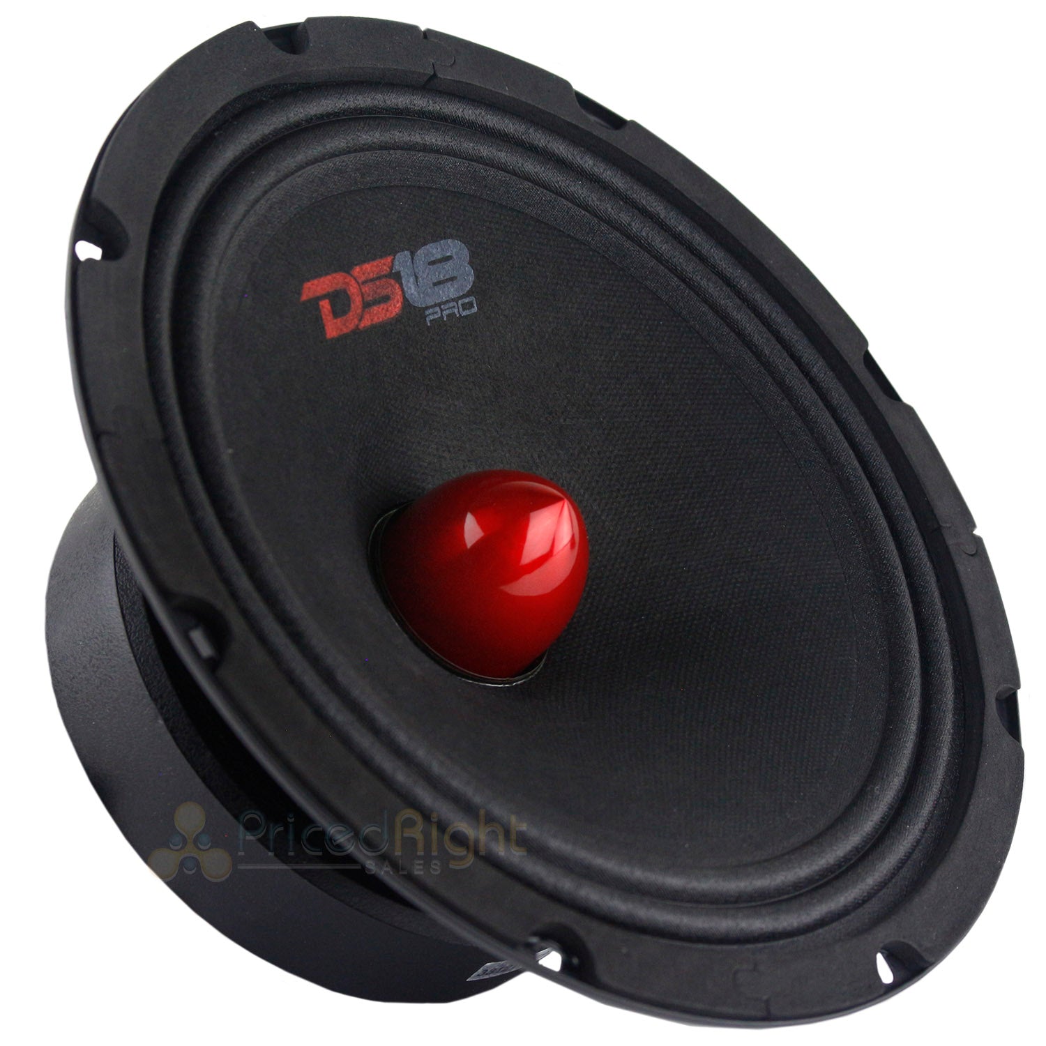 DS18 8 " Inch Midrange Loudspeaker 580 Watt Max Red Bullet 4 Ohm PRO-GM8.4B