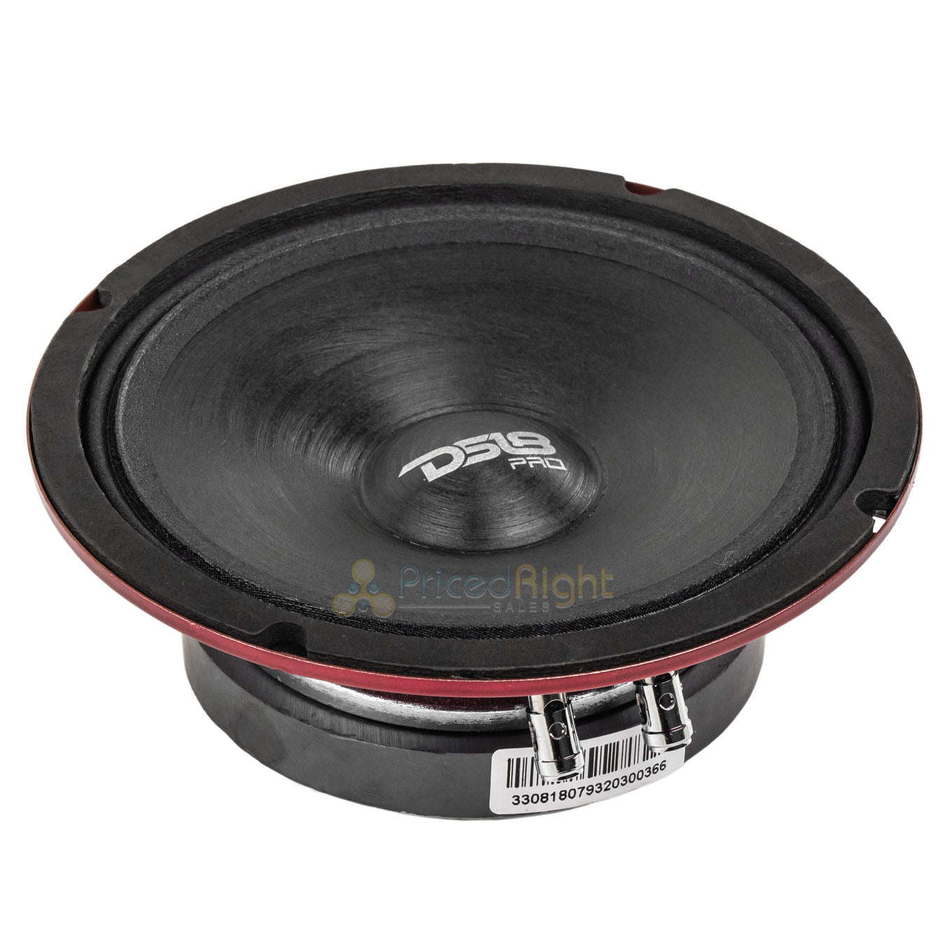 DS18 PRO-SM6.2 6.5" Motorcycle Midrange Speaker 400W Max 2 Ohm IP66 Rated 4 Pack