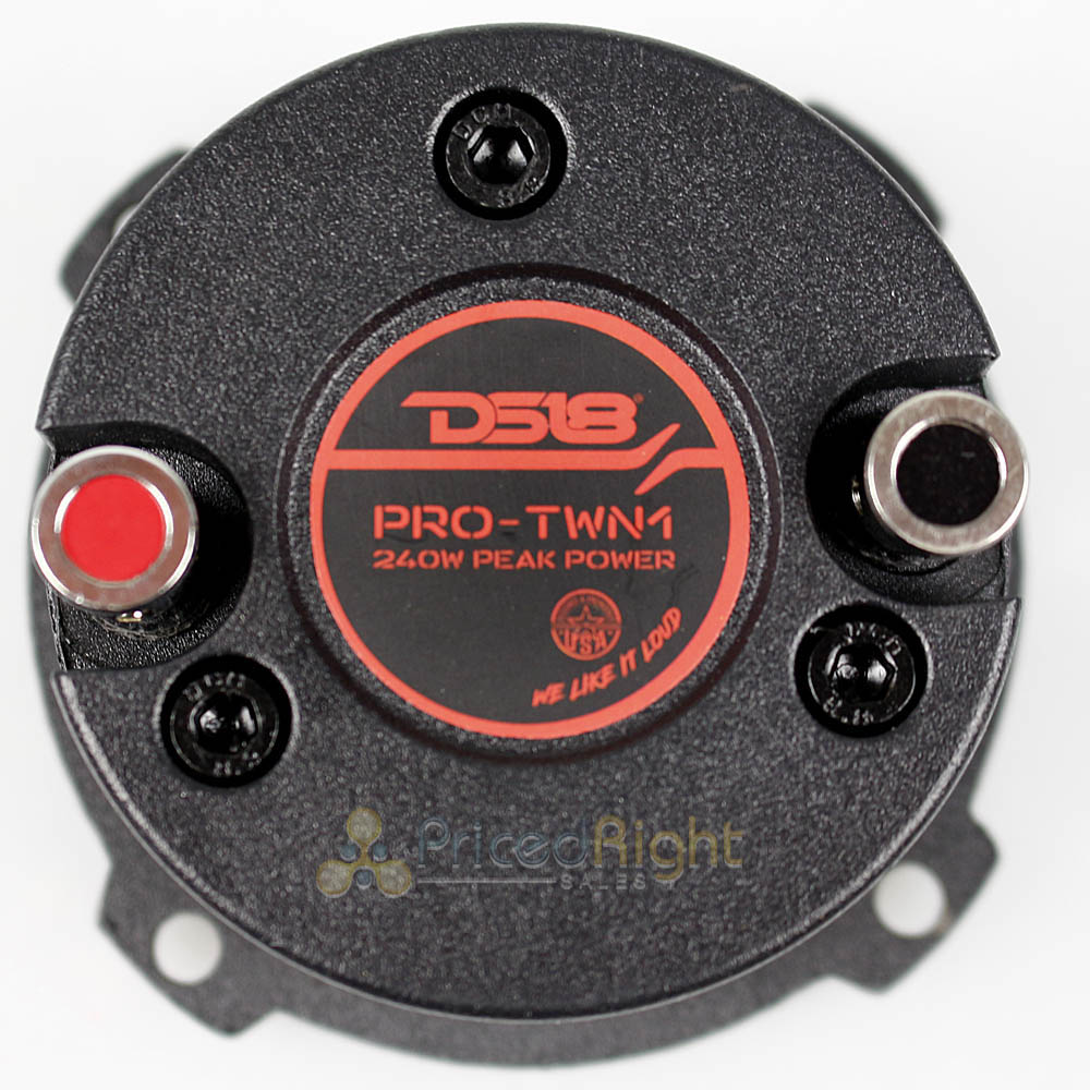 DS18 Pro Slim Titanium Super Bullet Tweeter 1" VC 240 Watts Max 4 Ohm PRO-TWN1