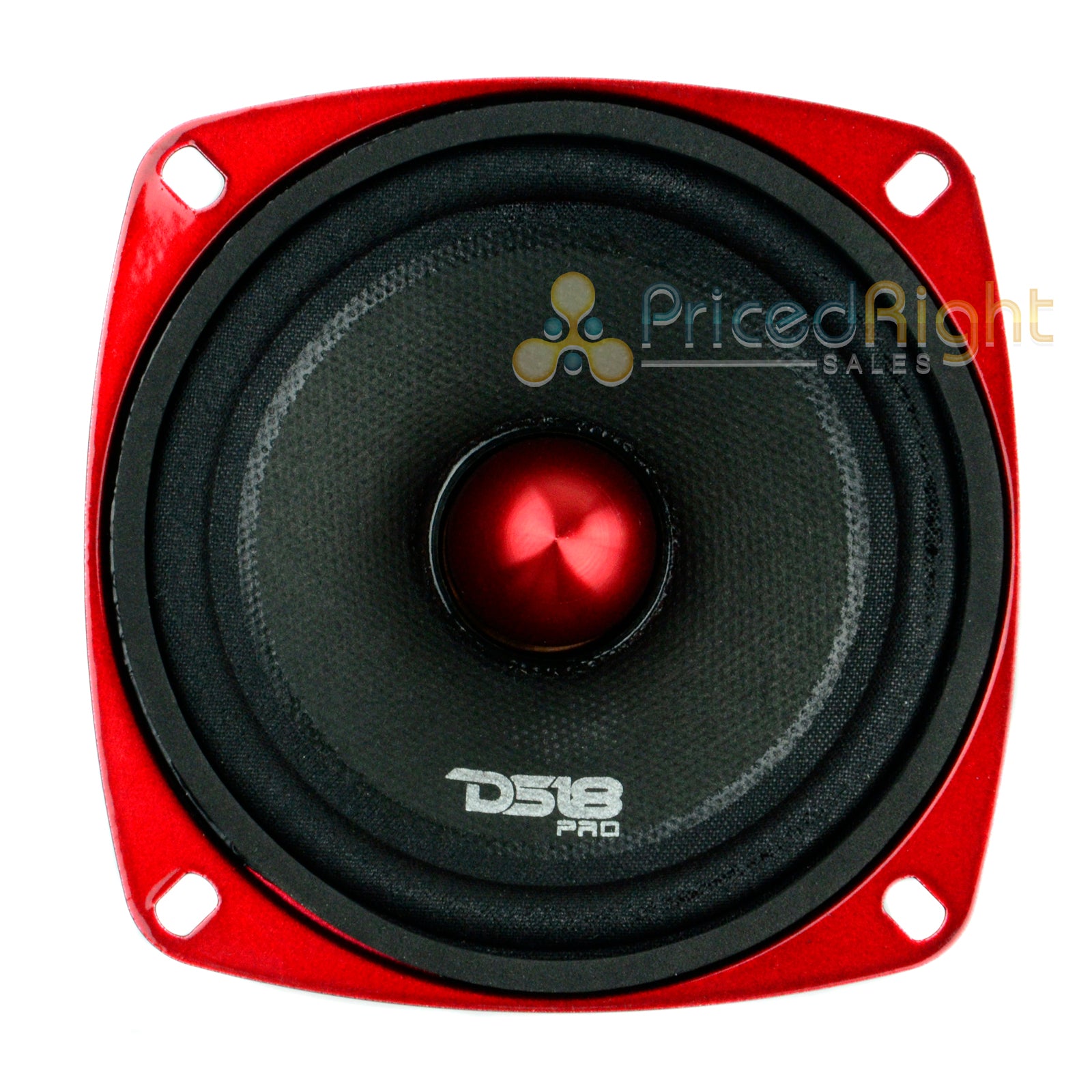2 DS18 PRO-X4.4BM 200W Max 4" Midrange Speakers Loudspeaker With Bullet 4 Ohm