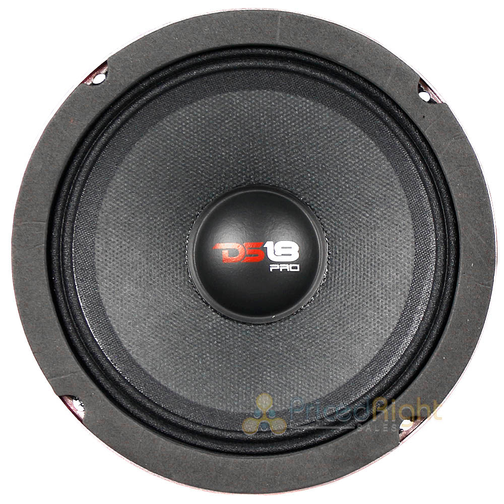2 Pack DS18 5.25" Midrange Speaker 300 Watts Max Power 4 Ohm Car Audio Pro-X5.4M
