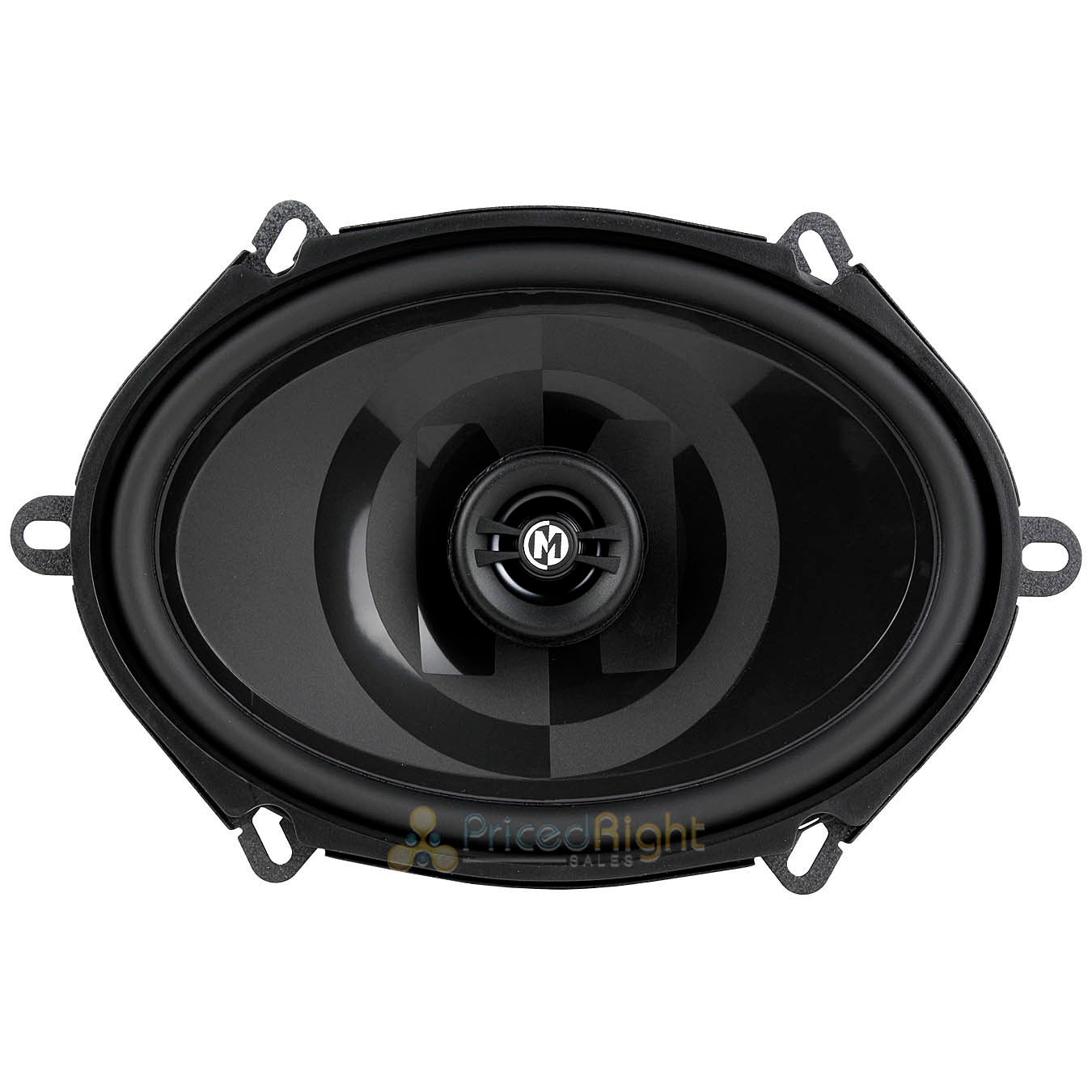4 Pack Memphis 5x7" Shallow Coaxial Speakers 80W Max PRXS57 Power Reference