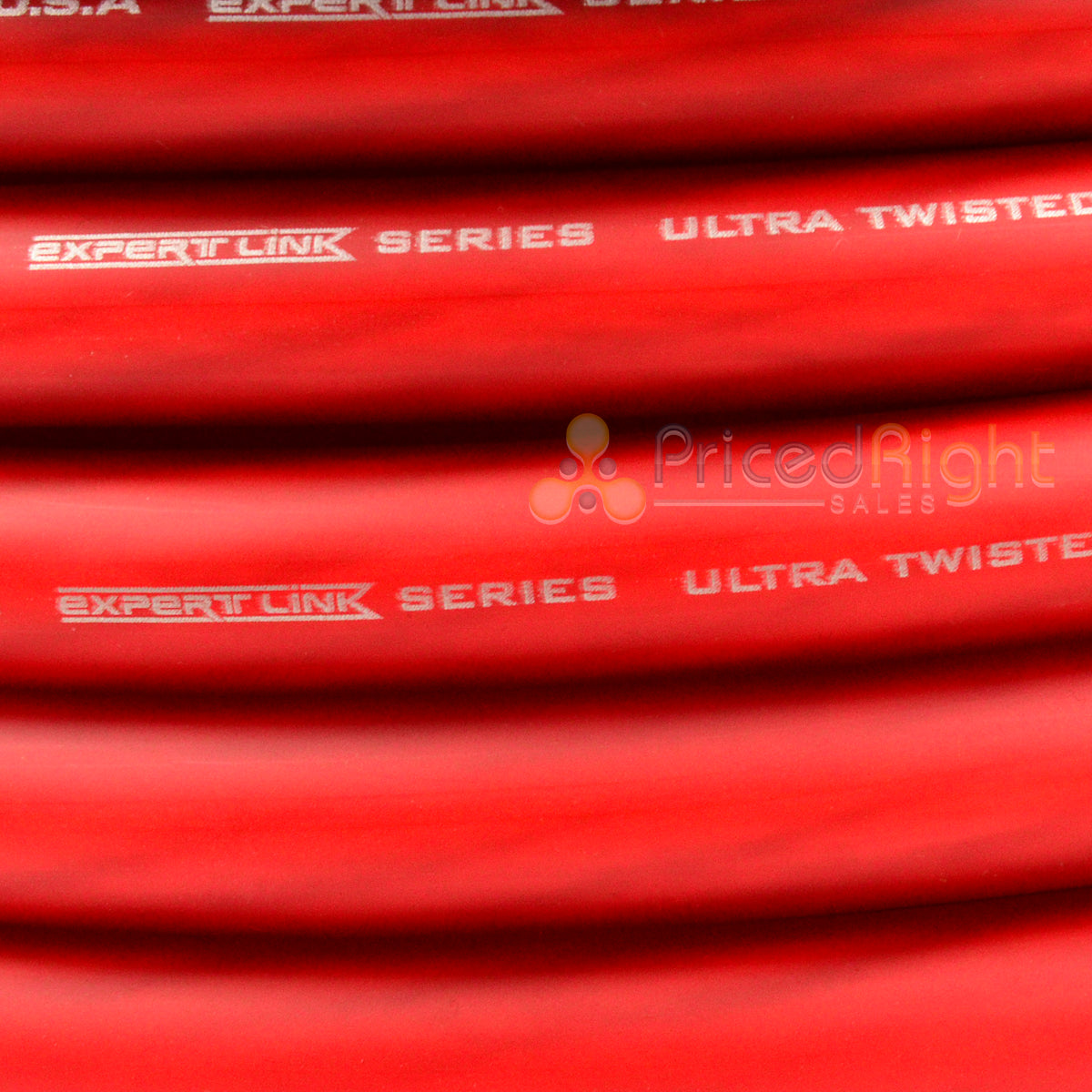 25 FT 1/0 Gauge Power Wire OFC Copper Red Flexible Cable Xscorpion PW0.50R