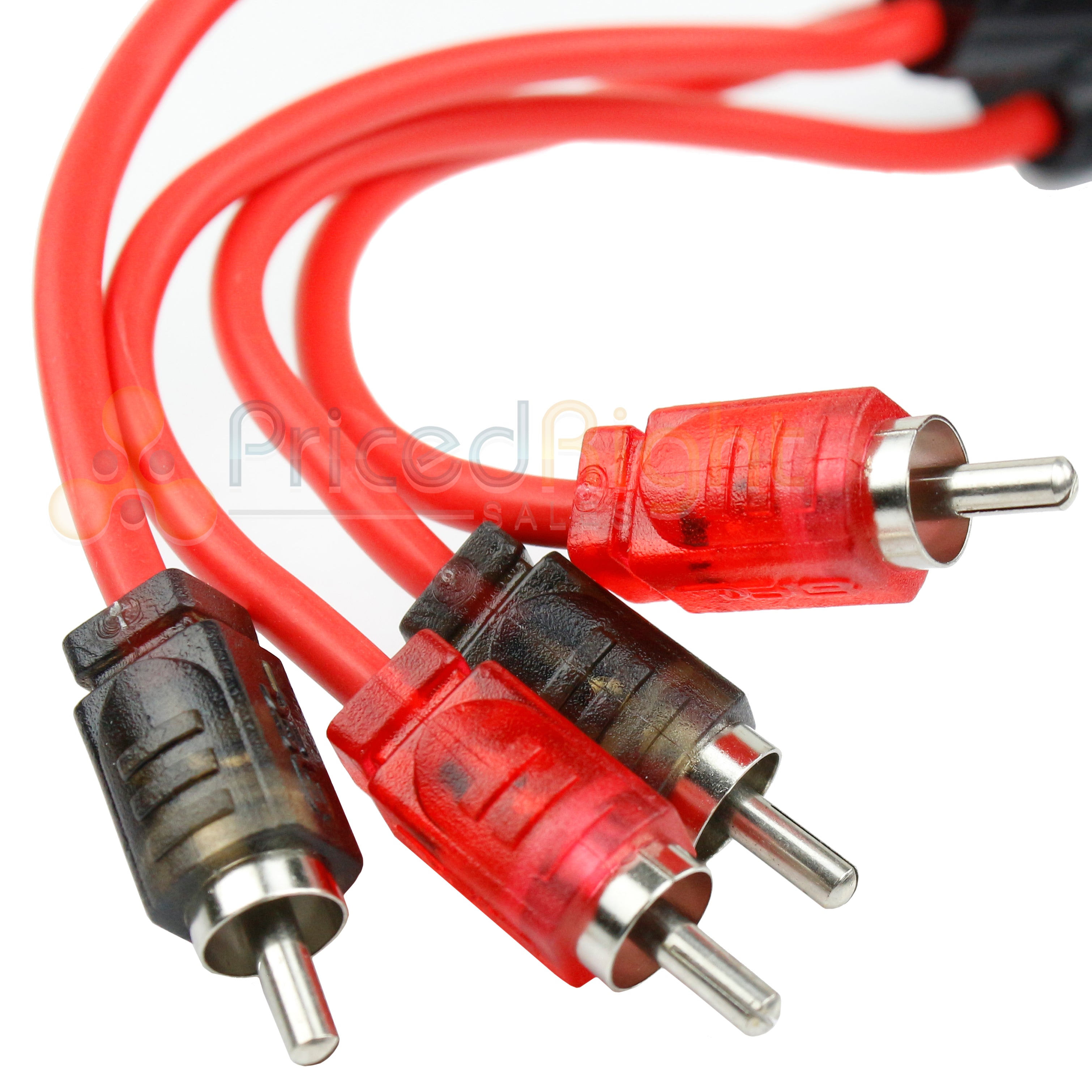 4 Pack 12ft RCA Cable OFC Interconnect DS18 R12 Competition Rated Performance