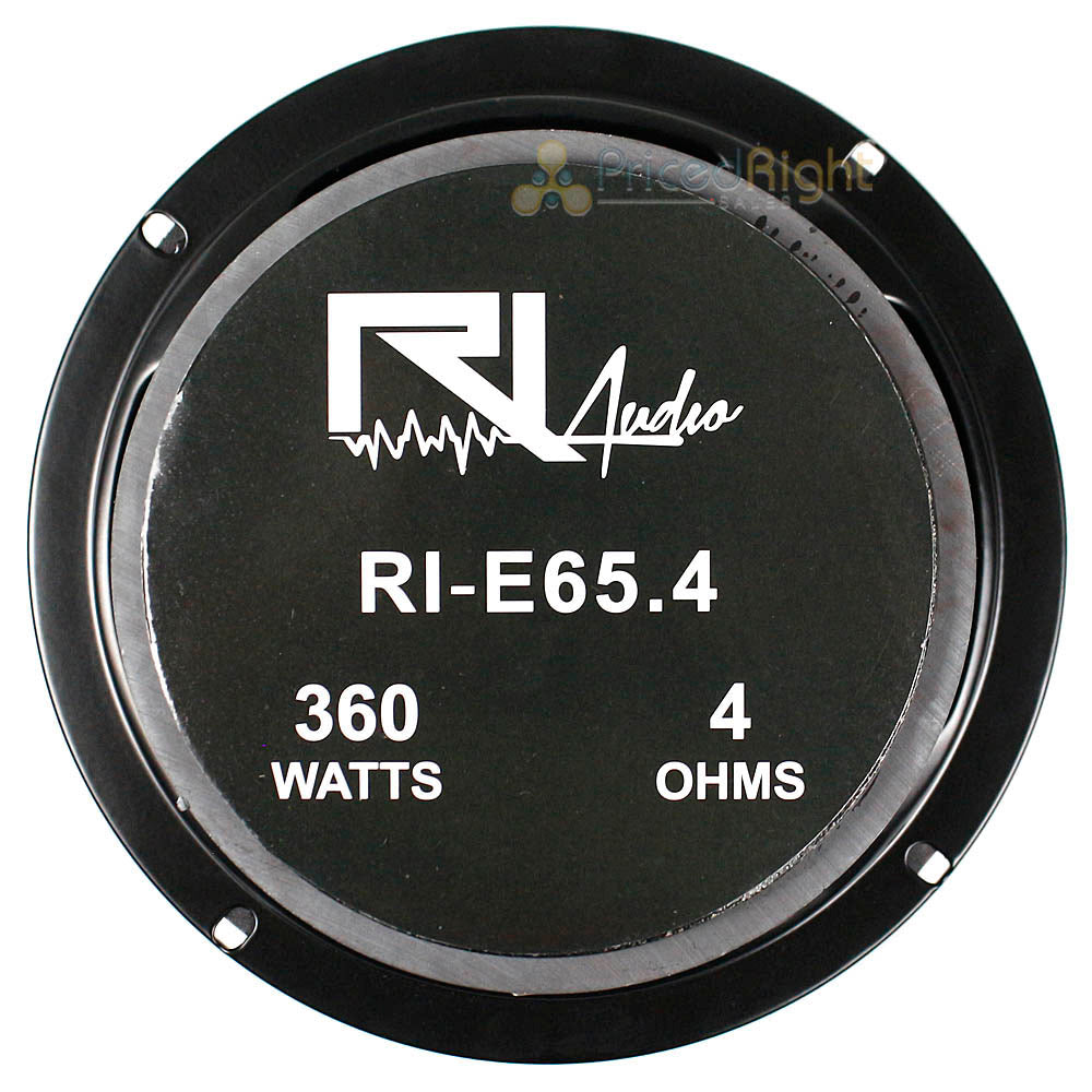 RI Audio 6.5" Midrange Bullet Speaker 360W Peak Power 180W RMS 4 Car Audio