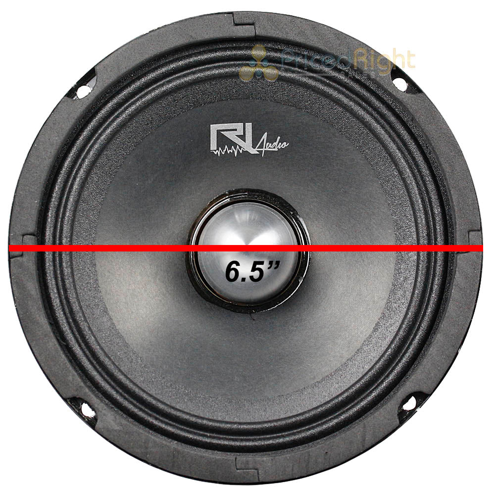 RI Audio 6.5" Midrange Bullet Speaker 400W Peak Power 200W RMS 4 Ohm Single