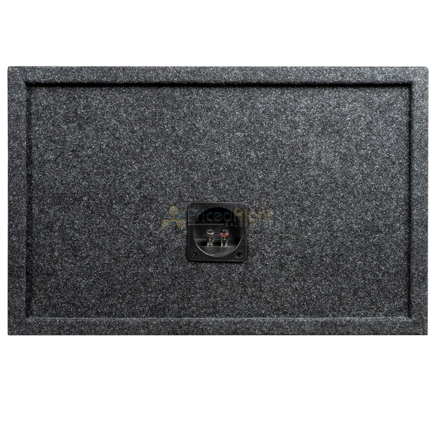 Dual 10" Ported Subwoofer Box Enclosure 3/4" MDF Vented Sub Box RI Audio Carpet