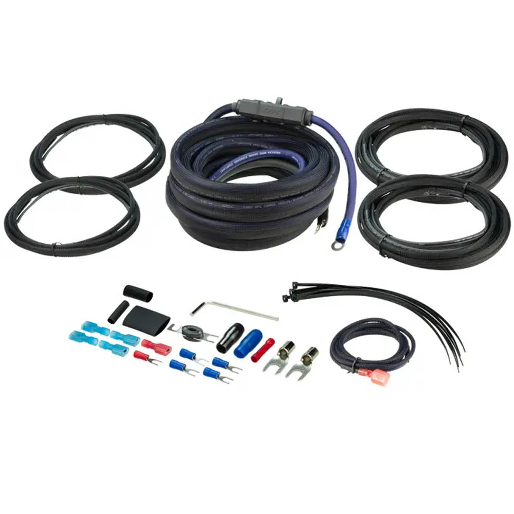 Rogue 16' 4Gauge Amplifier Wiring Install Kit OFC Wire Rogue Series RPAK4PS16