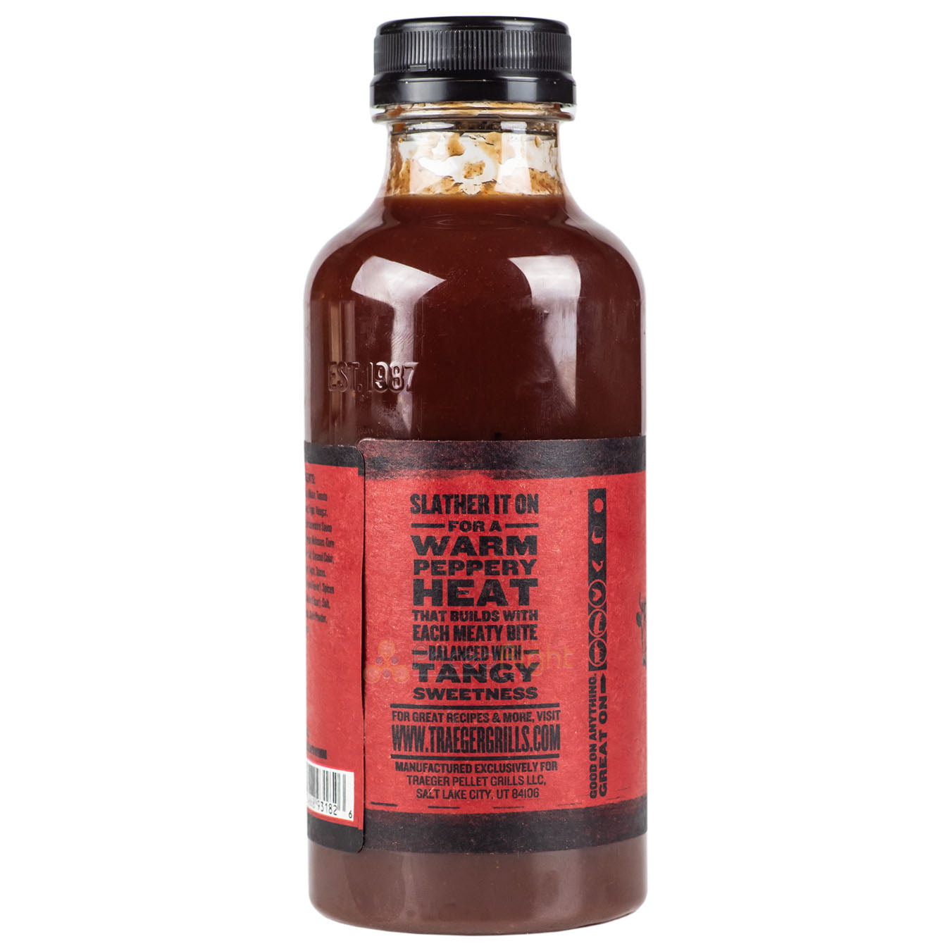 Traeger Texas Spicy Barbecue Sauce 18.82 Ounce Bottle Hot & Tangy Flavor SAU037