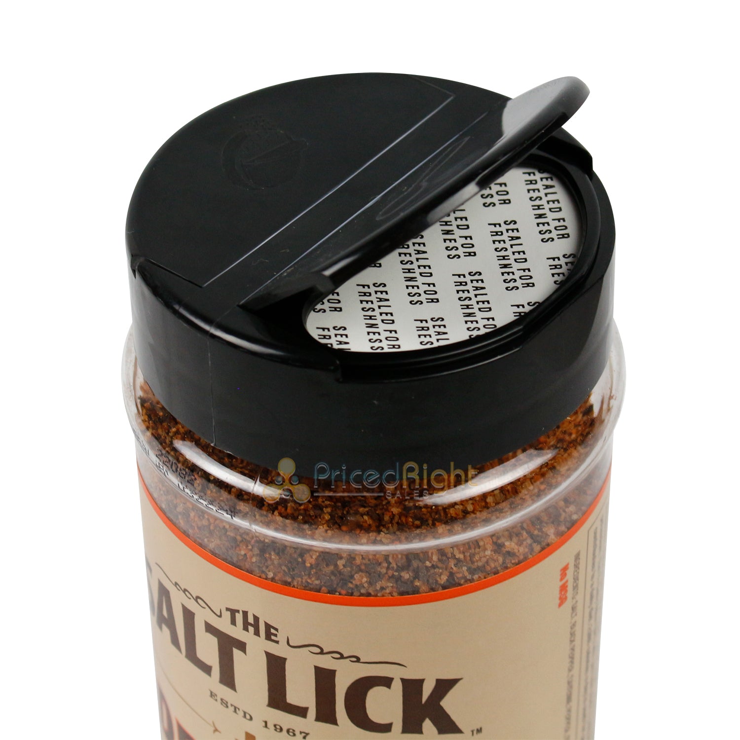 Salt Lick BBQ Garlic Dry Rub For Meat With Cayenne Pepper No Added MSG 3.5oz