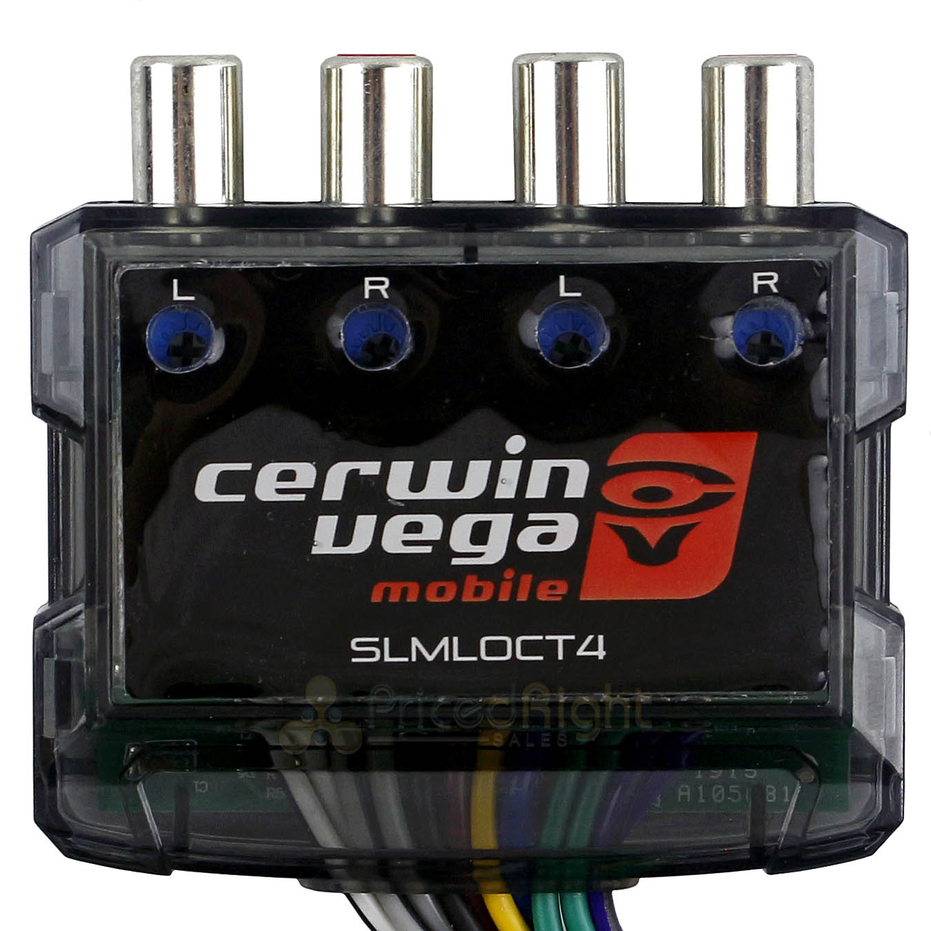 CVP2 - 2 Channel line output converter, digital bass enhancer, includes  remote control + LAB label - Cerwin Vega