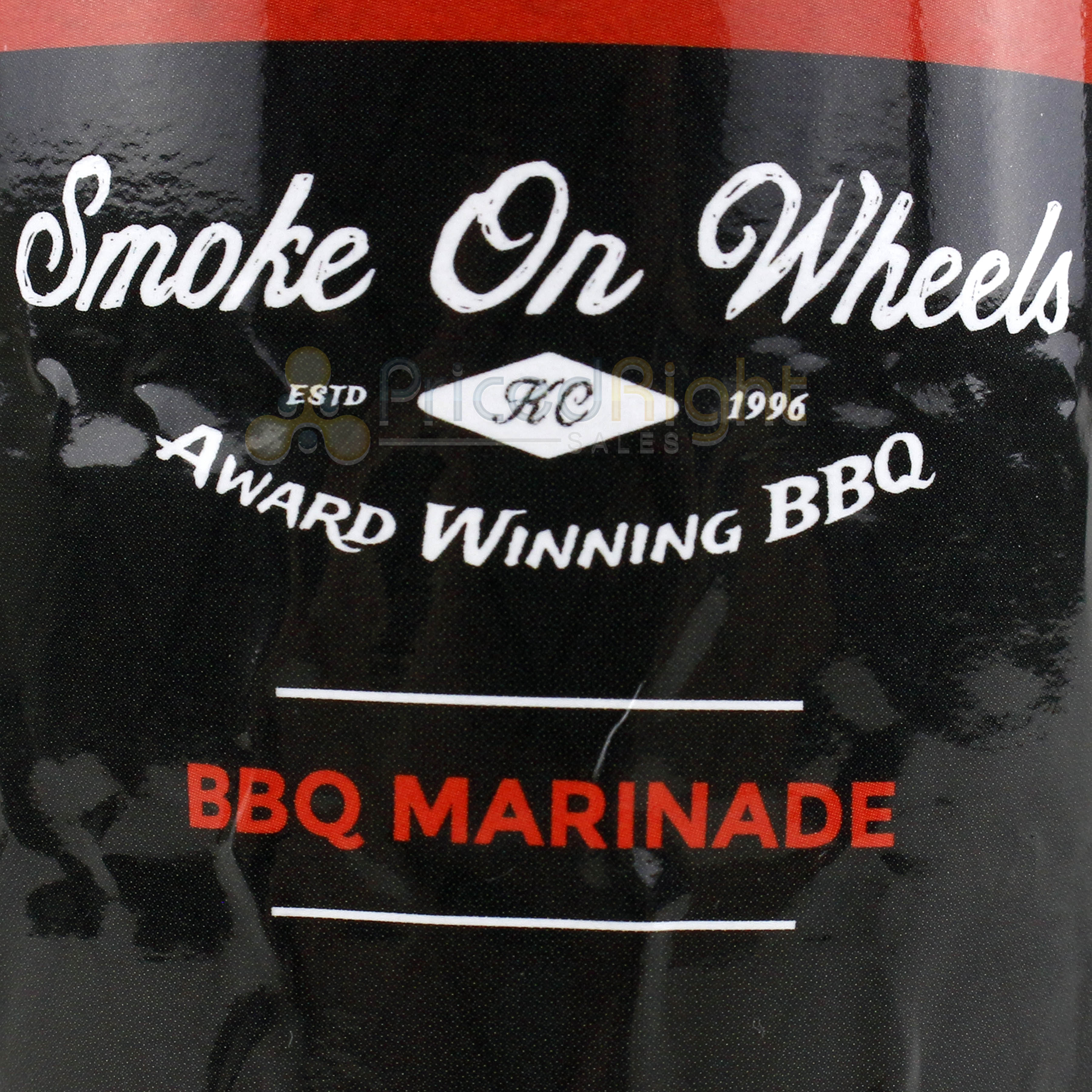 Smoke on Wheels 16oz BBQ Marinade Gluten and Msg Free Competition Rated Flavor
