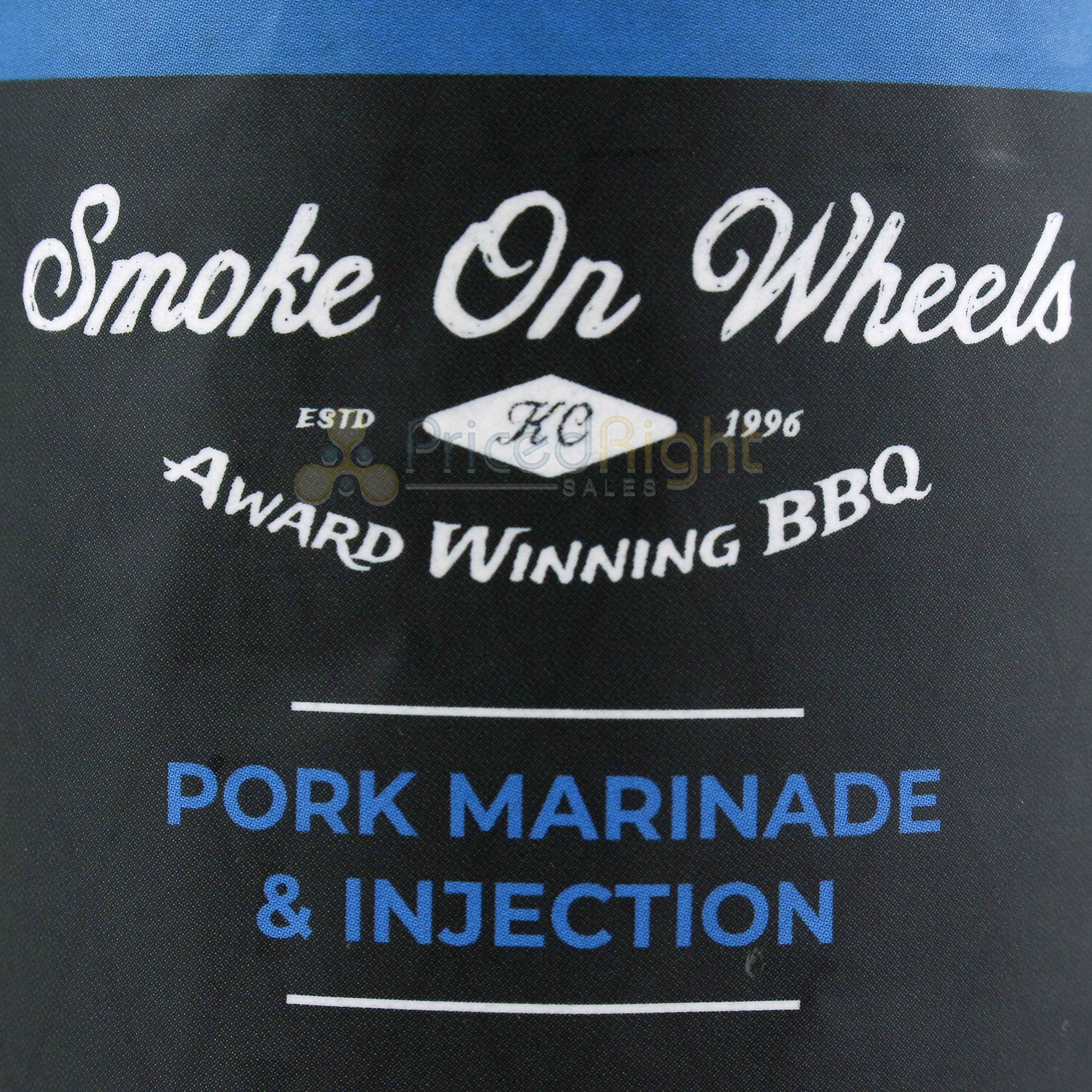 Smoke on Wheels 16oz Pork and BBQ Marinade Gluten Msg Free Competition Rated