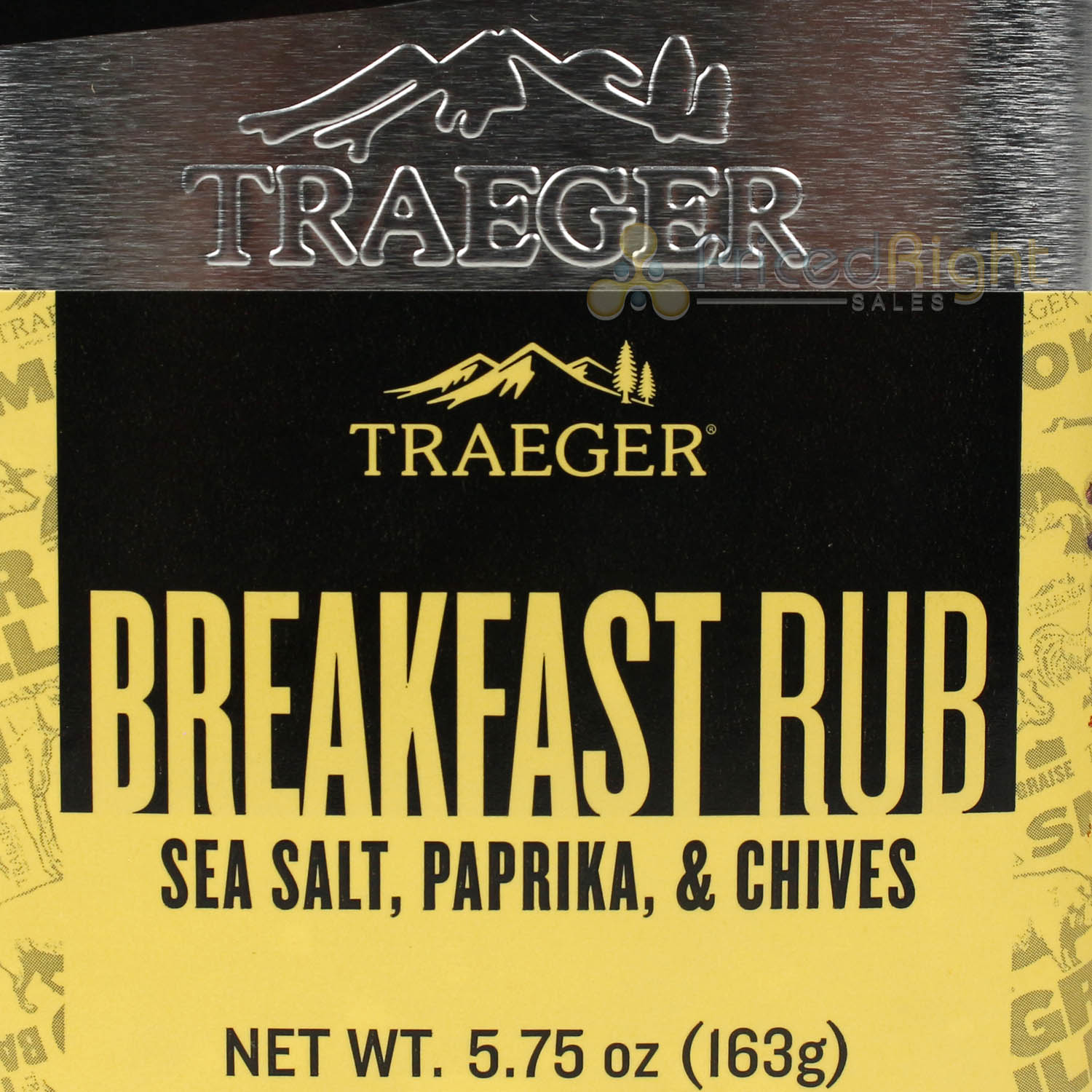 Traeger Breakfast Rub Seasoning Paprika Garlic  Kosher GMO & Gluten Free 5.75 oz