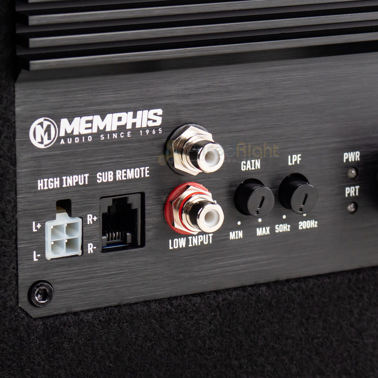 8" Loaded Subwoofer Enclosure Bass System Combo Car Audio Memphis Audio SRX08SP