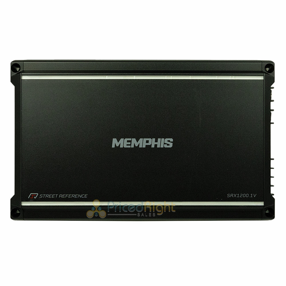 Memphis Audio Monoblock Amplifier 1200W RMS Class AB Street Reference SRX1200.1V