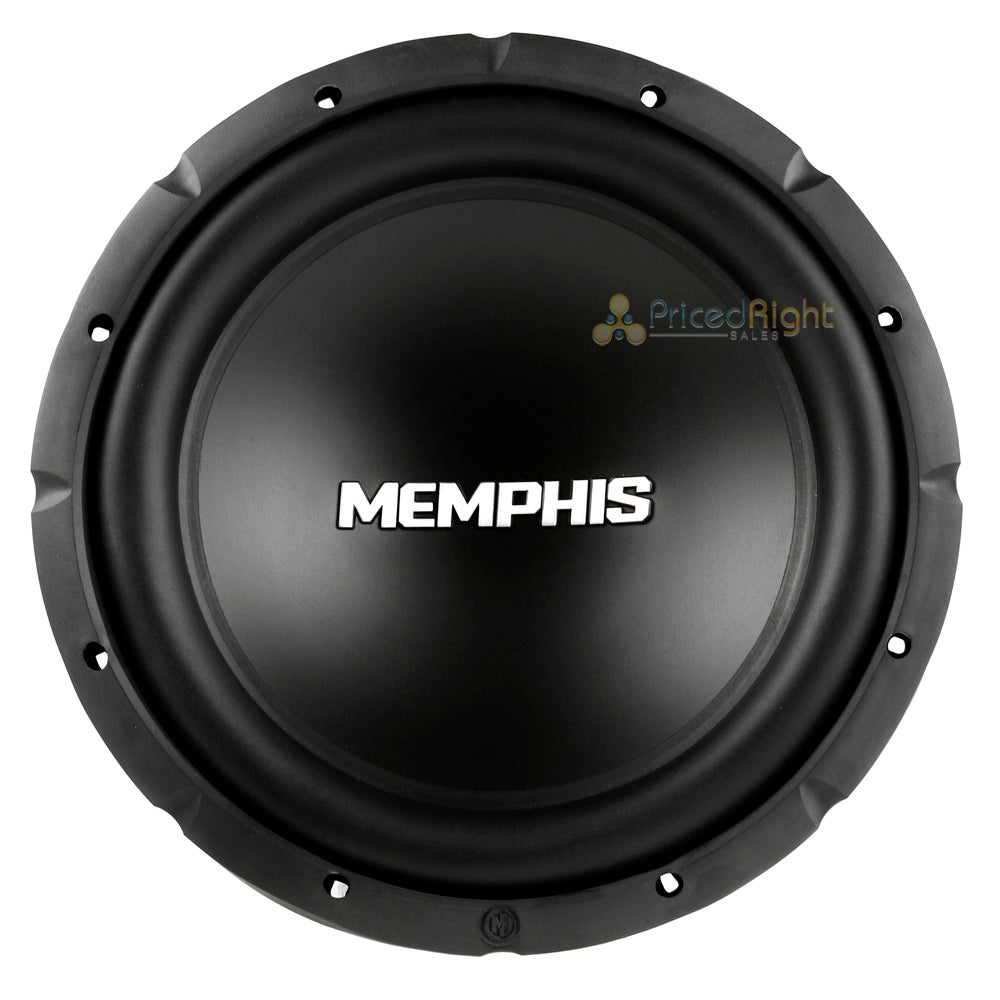 Memphis Audio 12" Subwoofer 500W Max Dual 4 Ohm Street Reference SRX1244 2 Pack