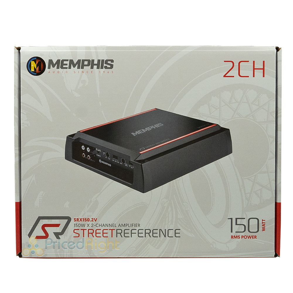 Memphis Audio 2 Channel Amplifier 300W RMS Class AB Street Reference SRX150.2V