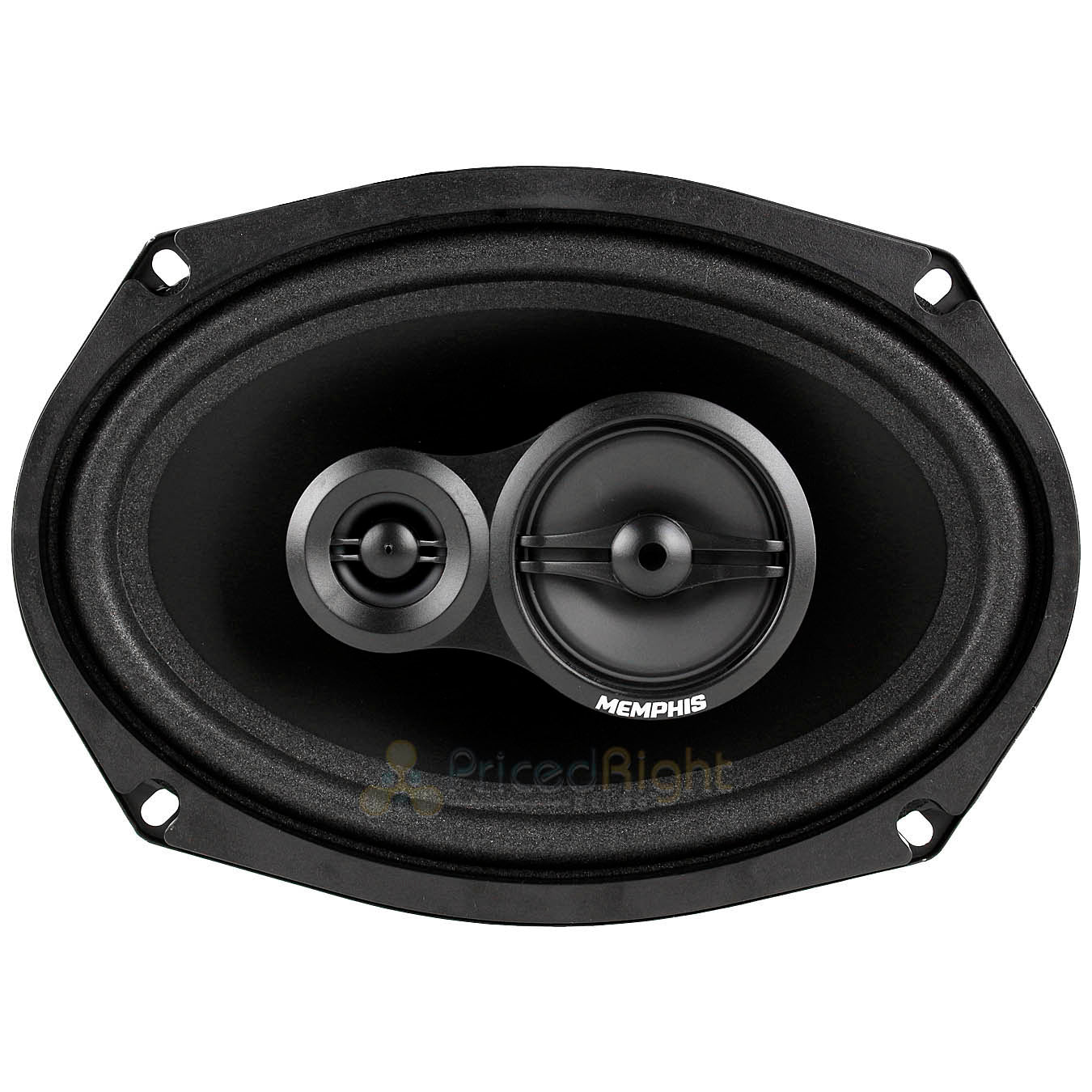 4 Pack Memphis 6x9" 3 Way Coaxial Speakers 100W Max Street Reference Series