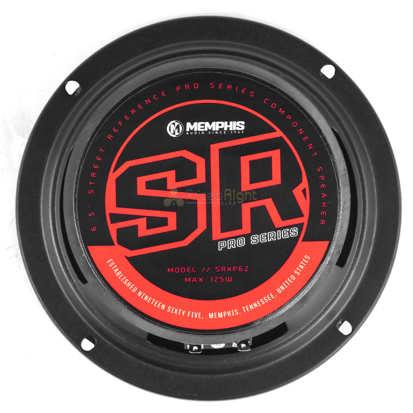 2 Pack Memphis Audio 6.5" Mid Range Speaker 250 Watt Max Street Reference SRXP62