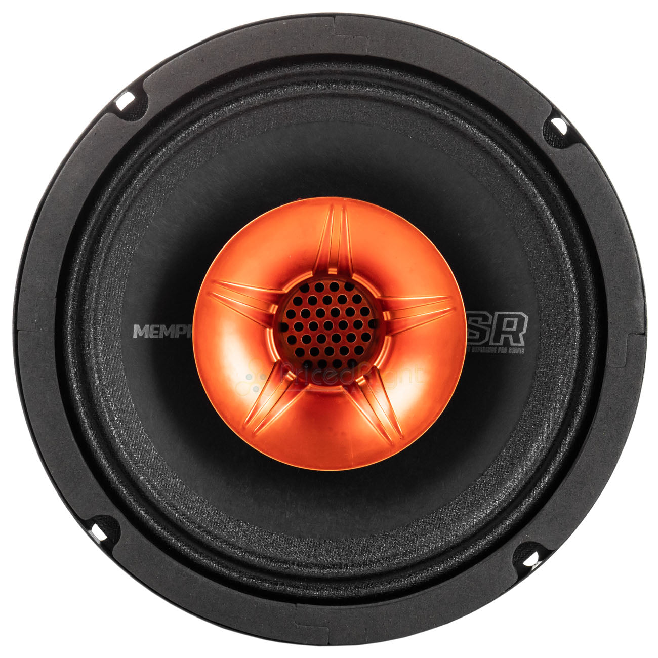 Memphis Audio 6.5" Pro Coaxial Speaker 250W Max 4 Ohm Street Reference SRXP62WT