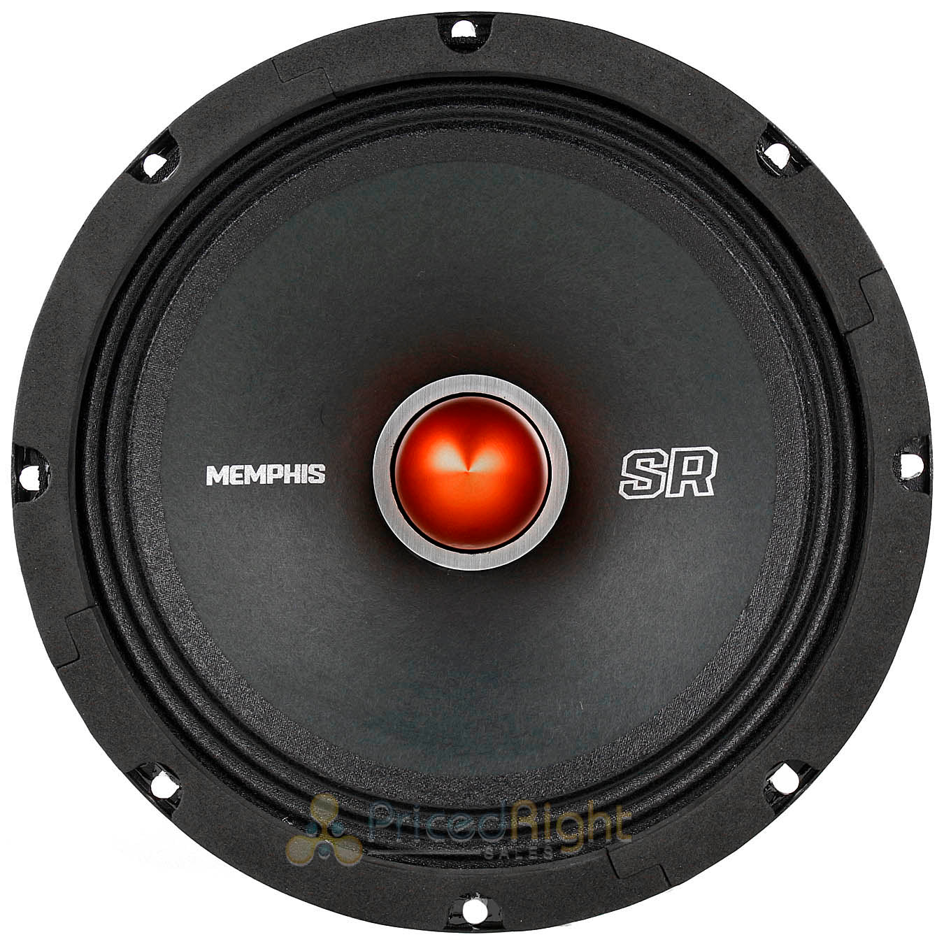 2 Pack Memphis Audio 8" Mid Range Speaker 350W Max 4 Ohm Street Reference Series