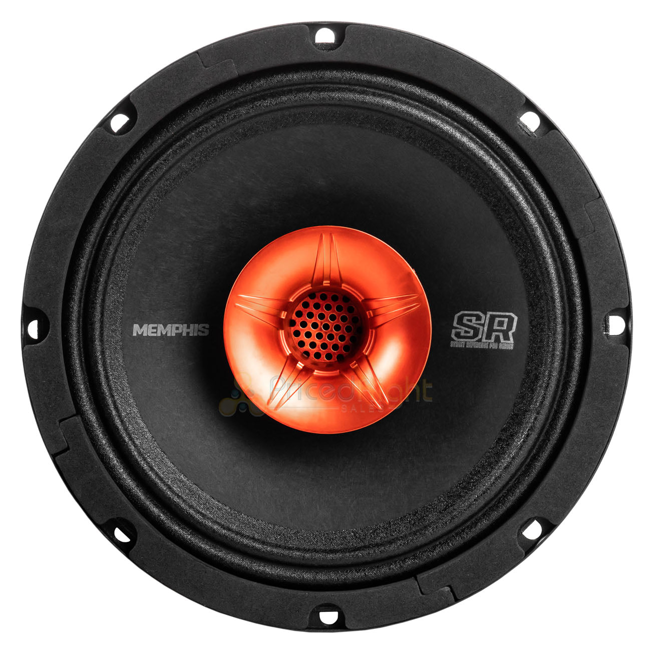 Memphis Audio 8" Pro Coaxial Speaker 350W Max 4 Ohm Street Reference SRXP82WT