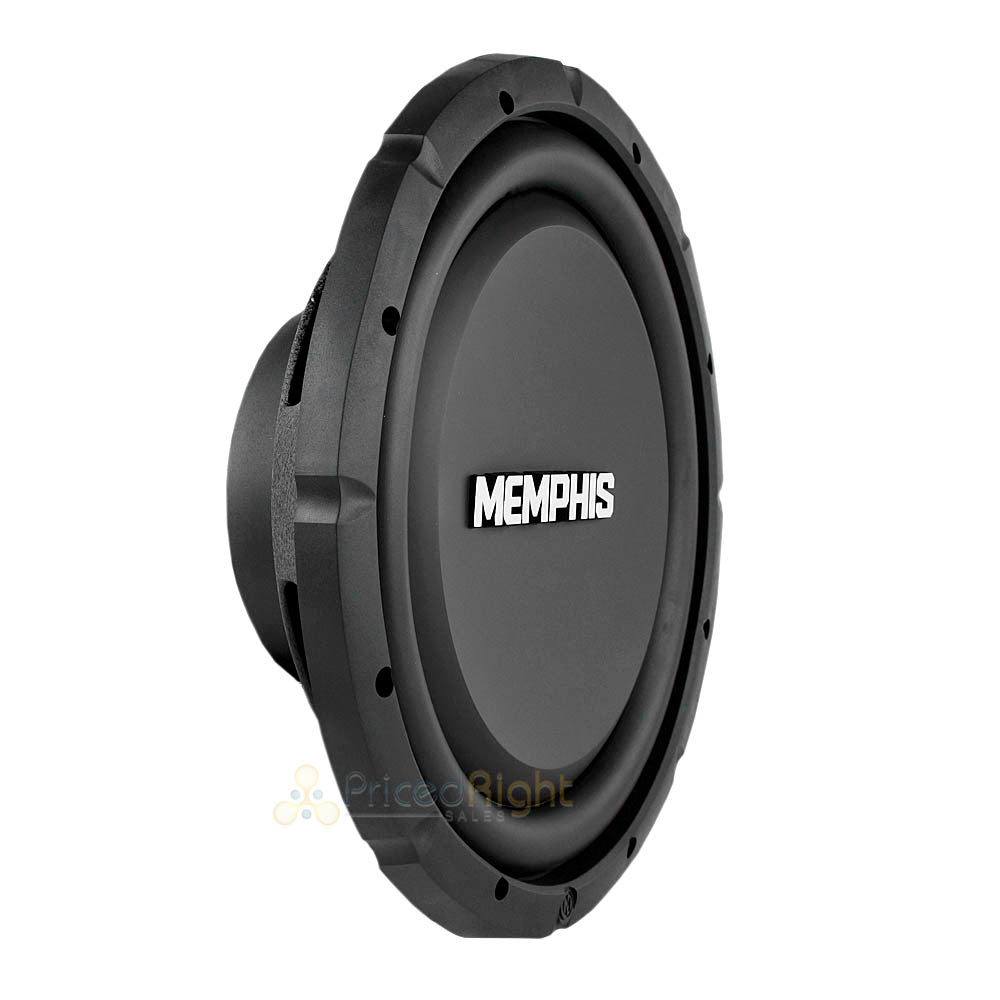 2 Memphis 10" Subwoofers Dual 4 Ohm Shallow Slim 500W Street Reference SRXS1044