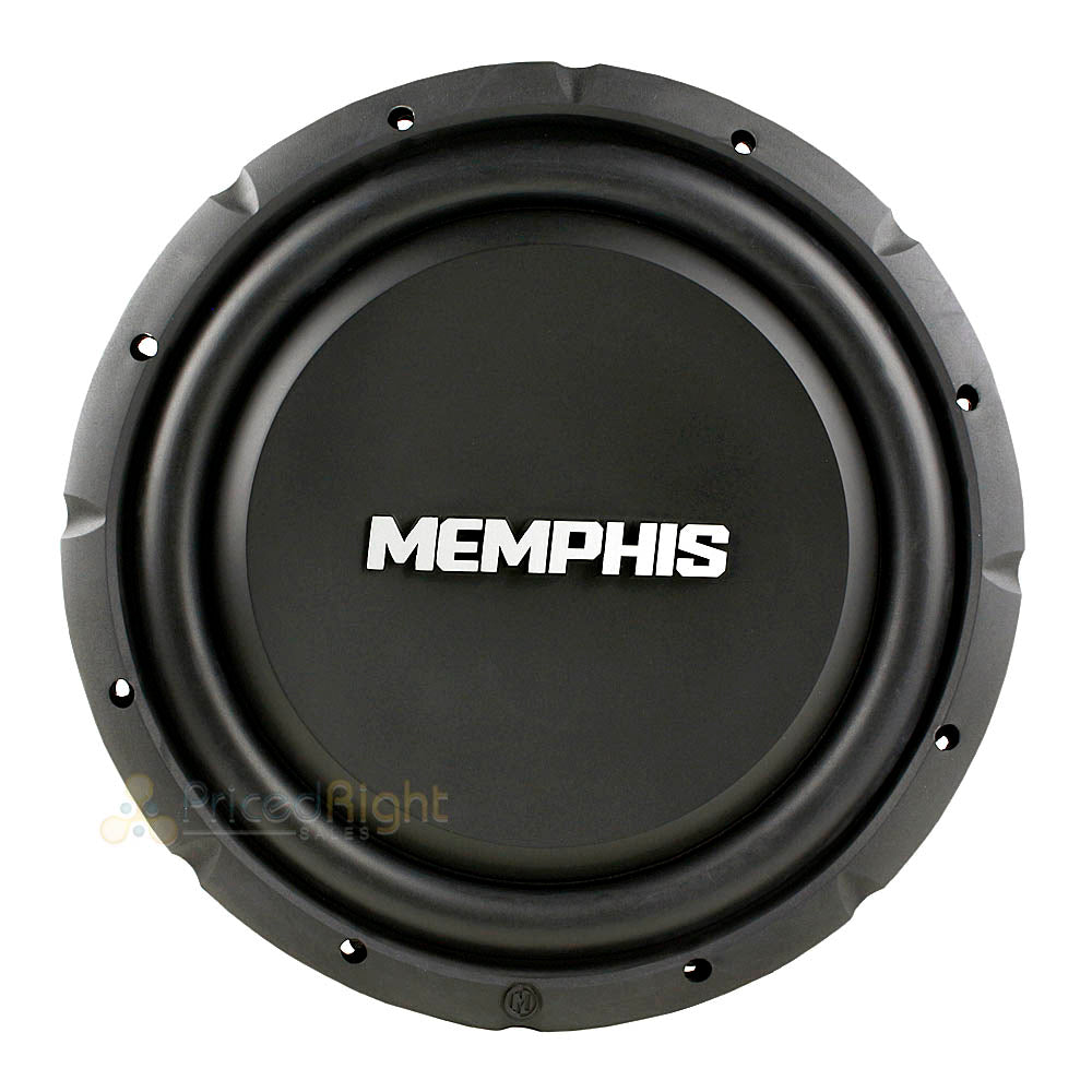 Memphis Shallow 12" Subwoofers 500W Dual 4 Ohm Street Reference SRXS1244 2 Pack