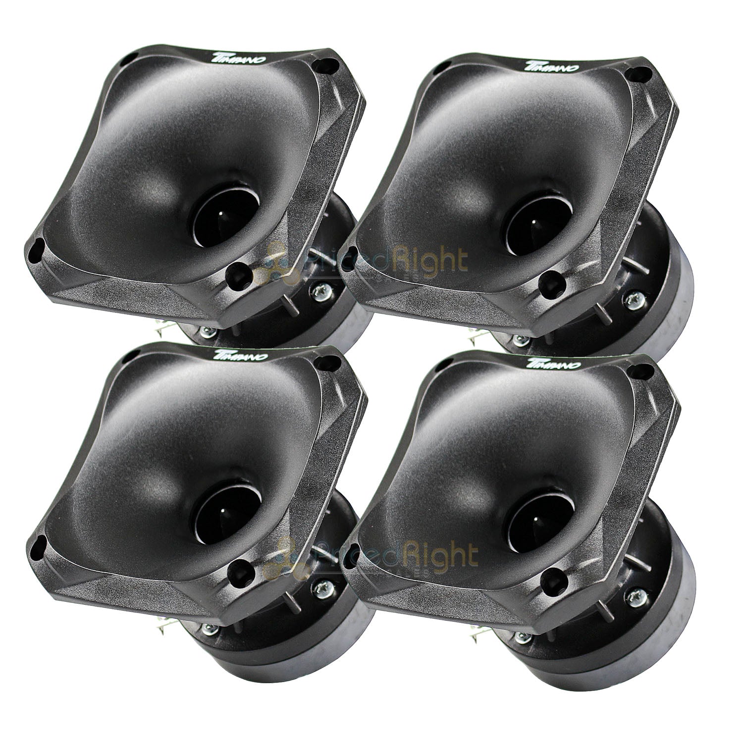 4 Pack Timpano Slim Compression Horn Driver 150 Watts Max 1 VC 4x4 D –  Pricedrightsales