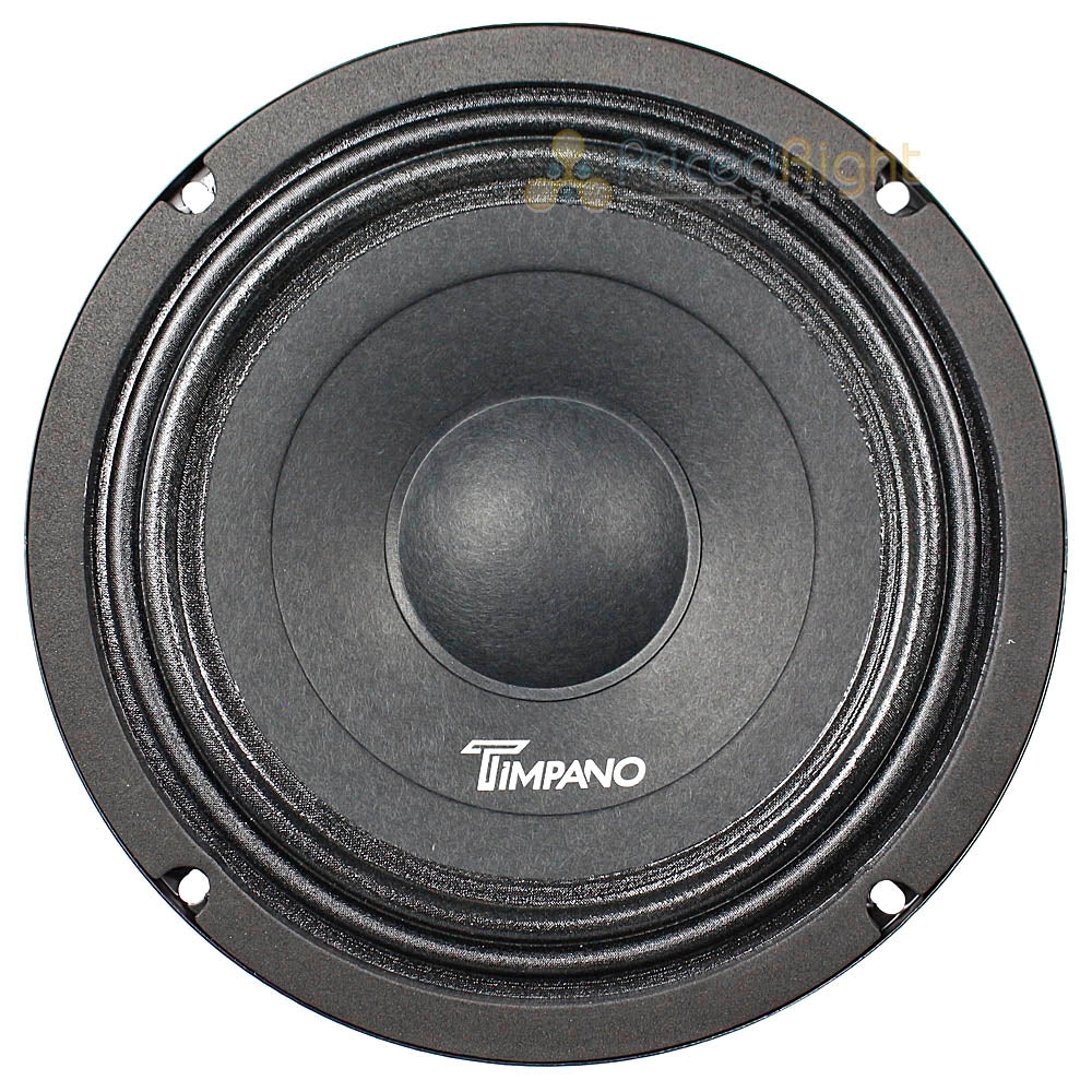 Timpano 8" Slim Mid Bass Loudspeaker 200 Watts Power 4 Ohm TPT-MB8 Slim Single