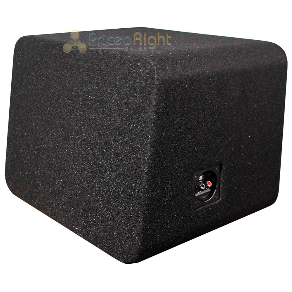 Single 12" Loaded Subwoofer Enclosure Sub Vented Box TPT-T2500-1x12 D2 Timpano