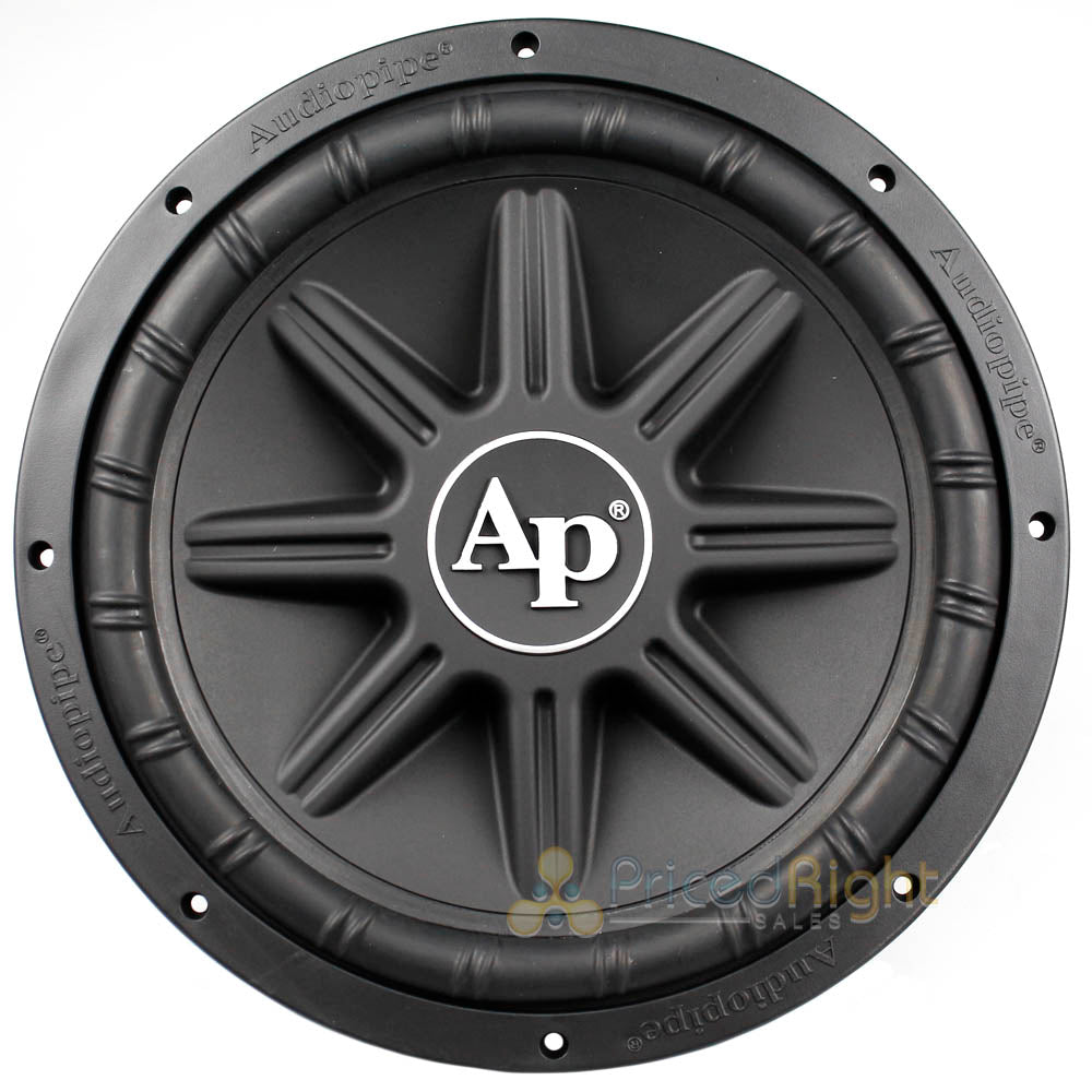 12" Subwoofer 800 Watts Max PP Cone Dual 4 Ohm Car Audio TS-PX-1250 Audiopipe