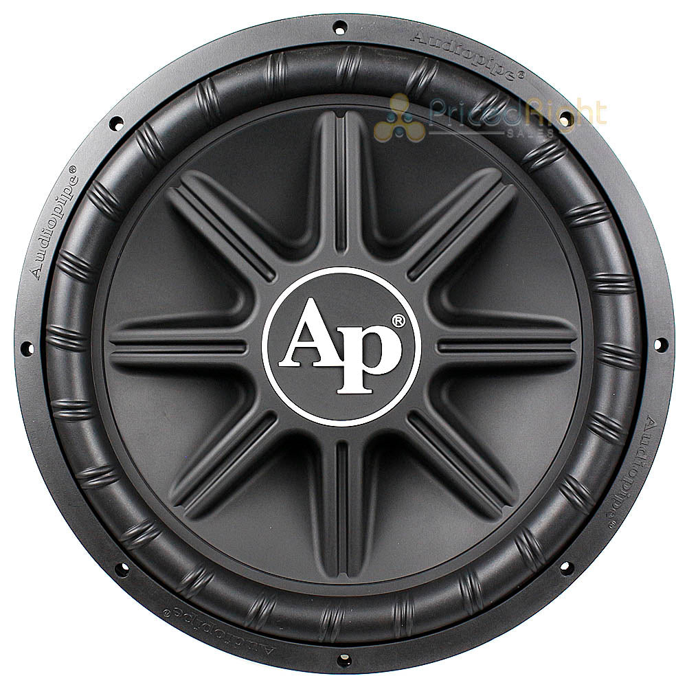 Audiopipe Cone Subwoofer 15" PP 4 Ohm 1000 Watts Max Dual Car Audio TS-PX-1550